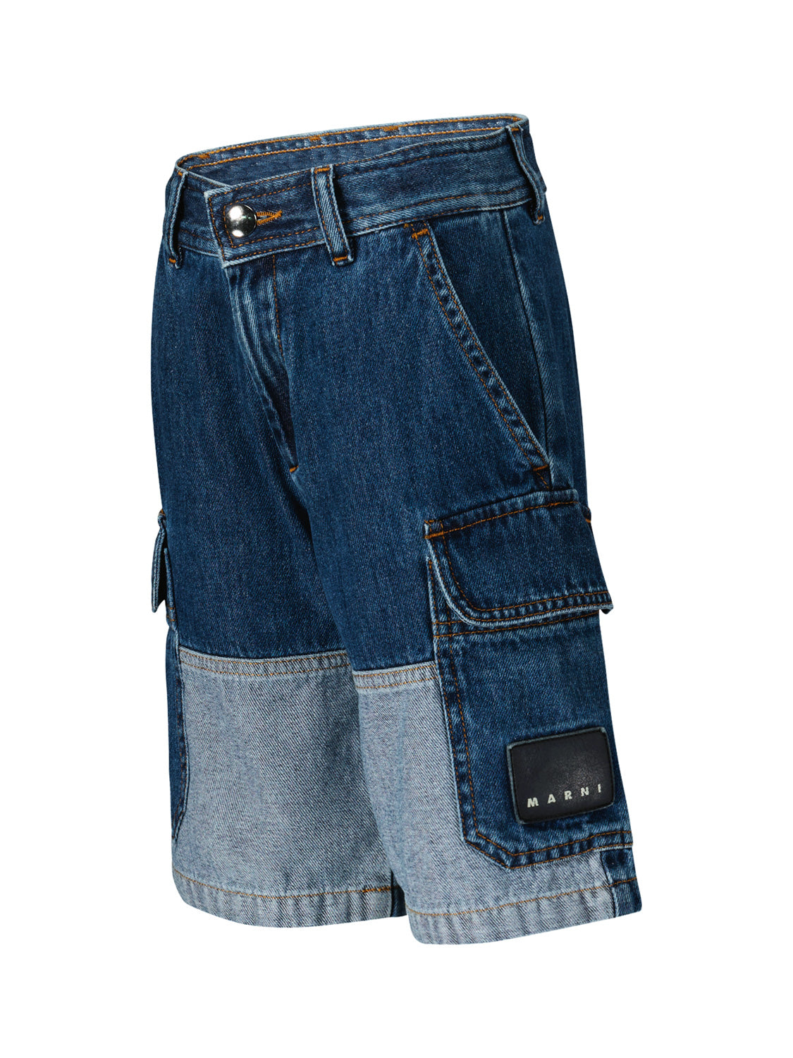 Marni Kids Shorts Blue in Blue 1698330404-6909421662-4.jpg | NICKIS.com