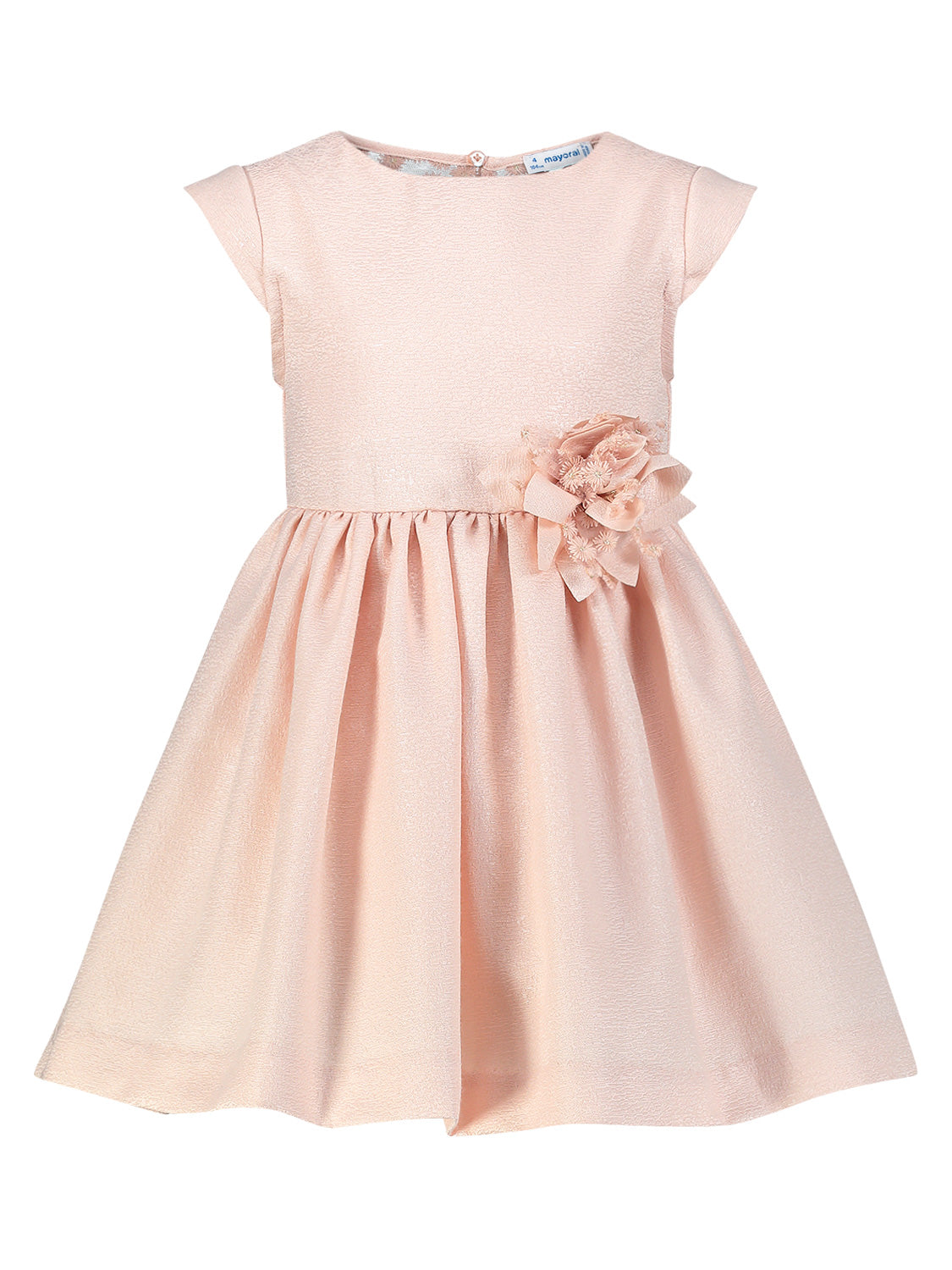 Mayoral Kids dress Apricot in Apricot 1698330429-6900050473-1.jpg | NICKIS.com