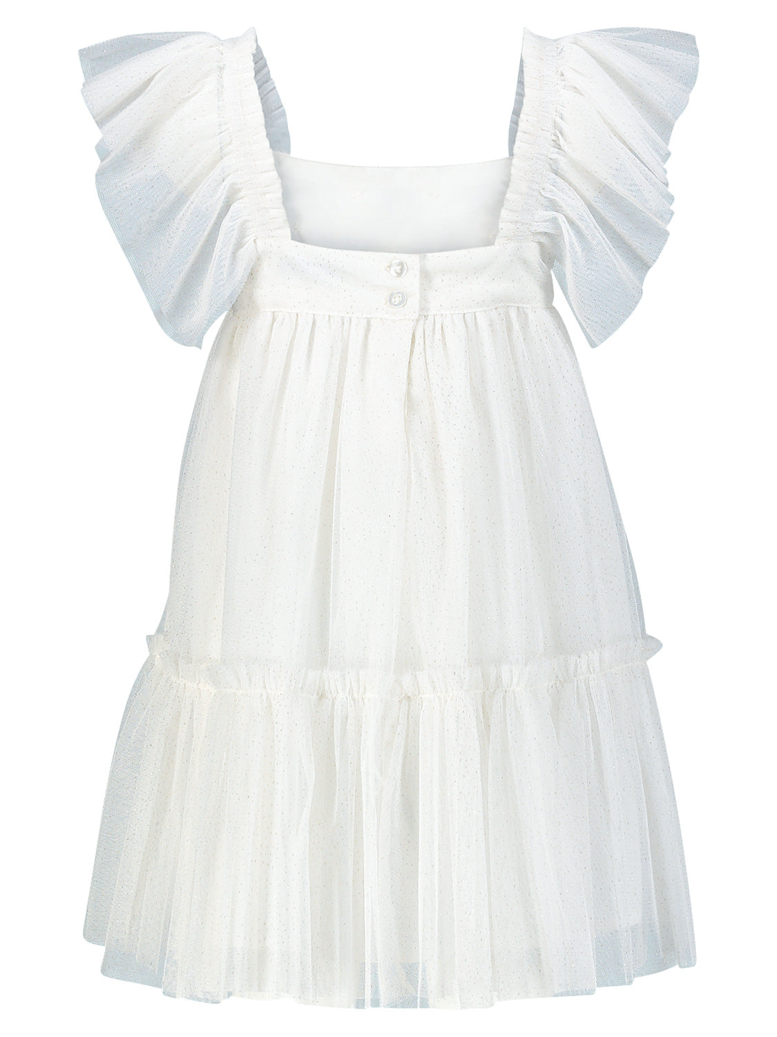 Mayoral Kids dress White in White 1698330605-6906806473-5.jpg | NICKIS.com