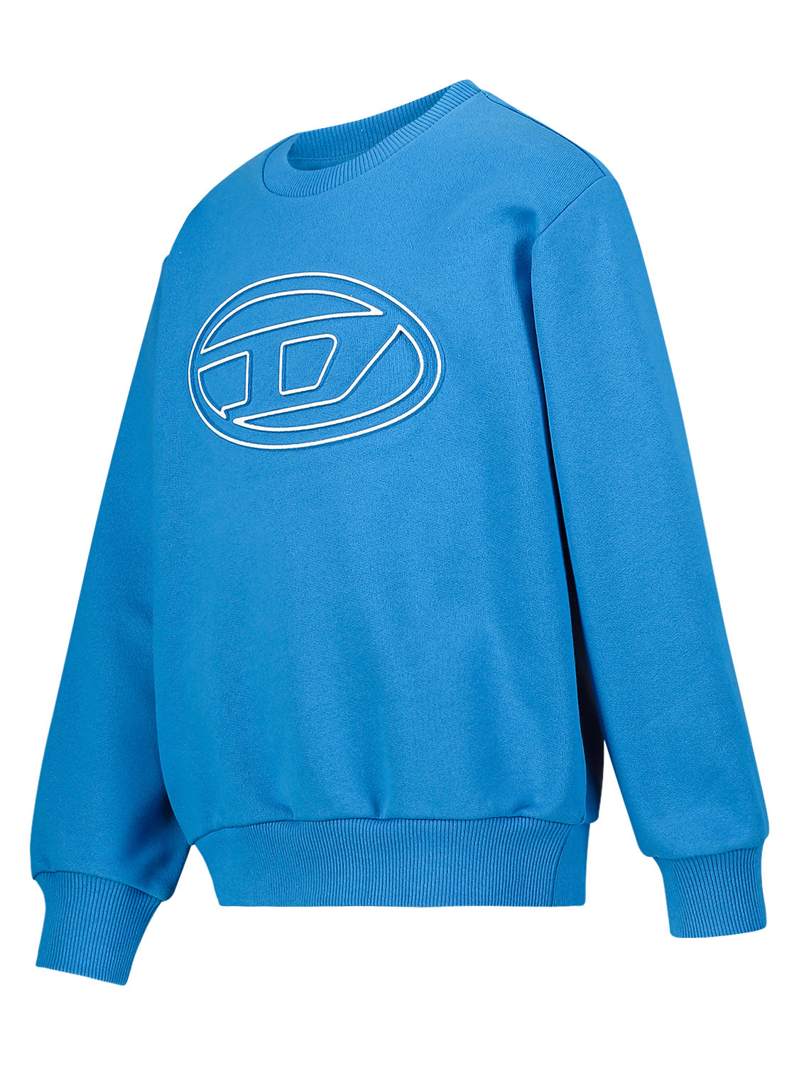 Diesel Kids Sweatshirt Smartbigoval Blue in Blue 1698330616-6909062310-4.jpg | NICKIS.com