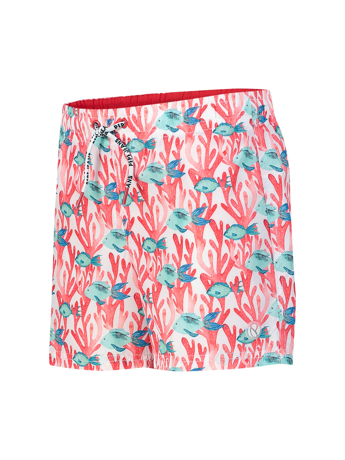 Pepe Jeans Kids swim shorts Fishcoral Red in Red 1698330718-6903871260-4.jpg | NICKIS.com