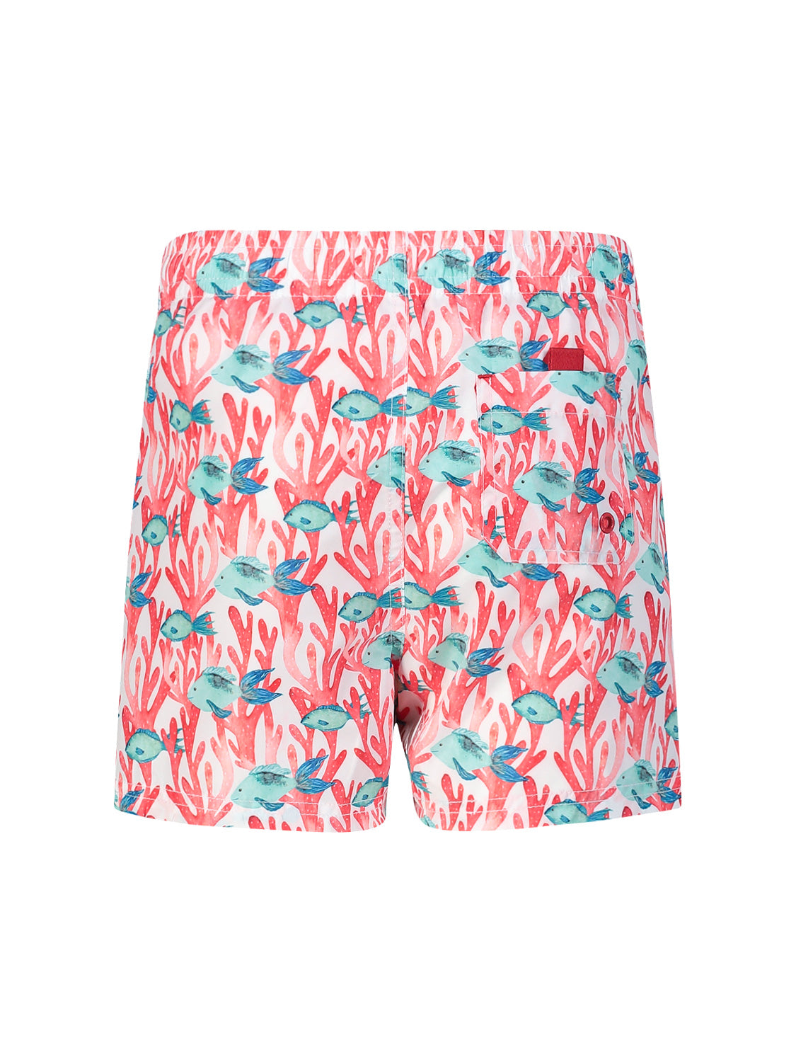 Pepe Jeans Kids swim shorts Fishcoral Red in Red 1698330719-6903871260-5.jpg | NICKIS.com