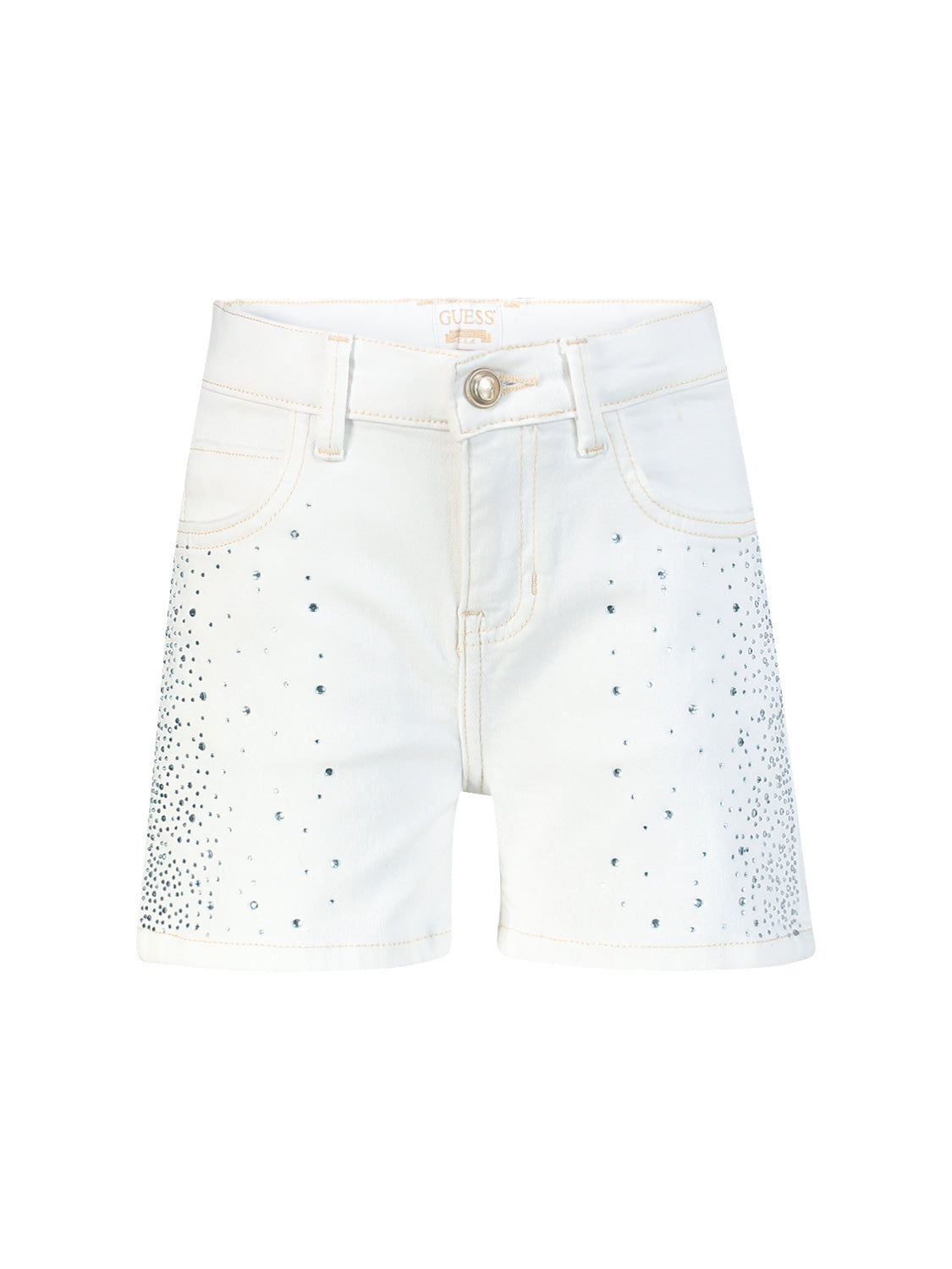 Guess Kids Shorts White in White 1700747662-6903400990-1.jpg | NICKIS.com