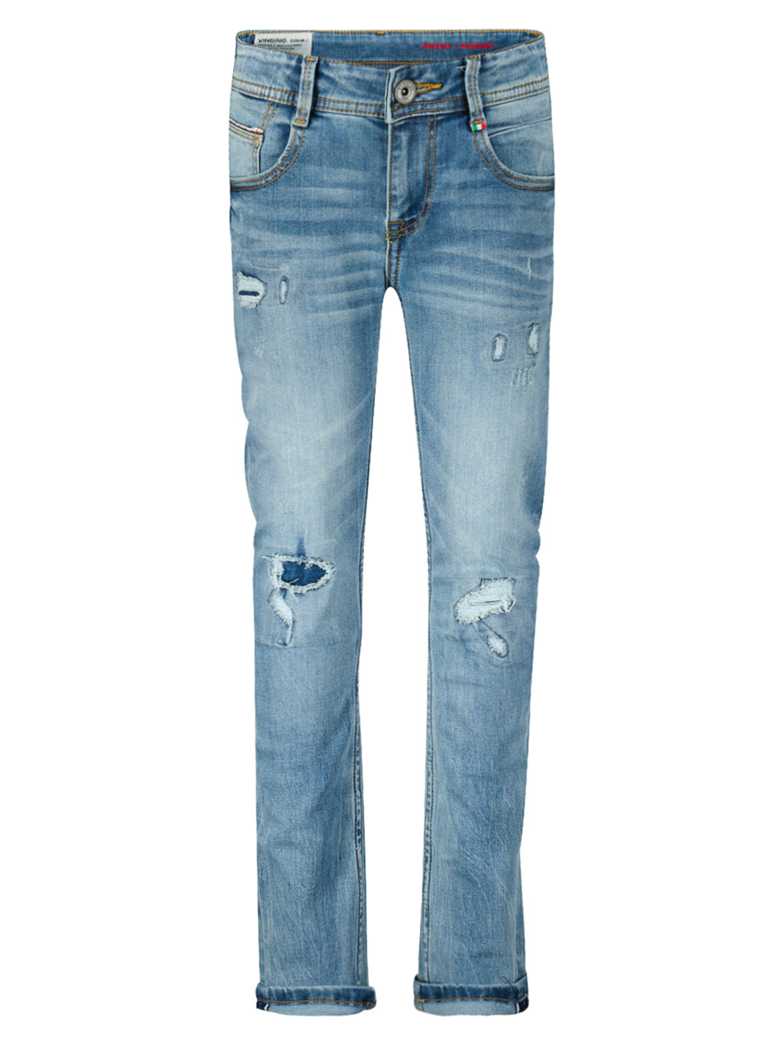 Vingino Kids jeans Anzio Blue in Blue 1700751413-6809851475-1.jpg | NICKIS.com