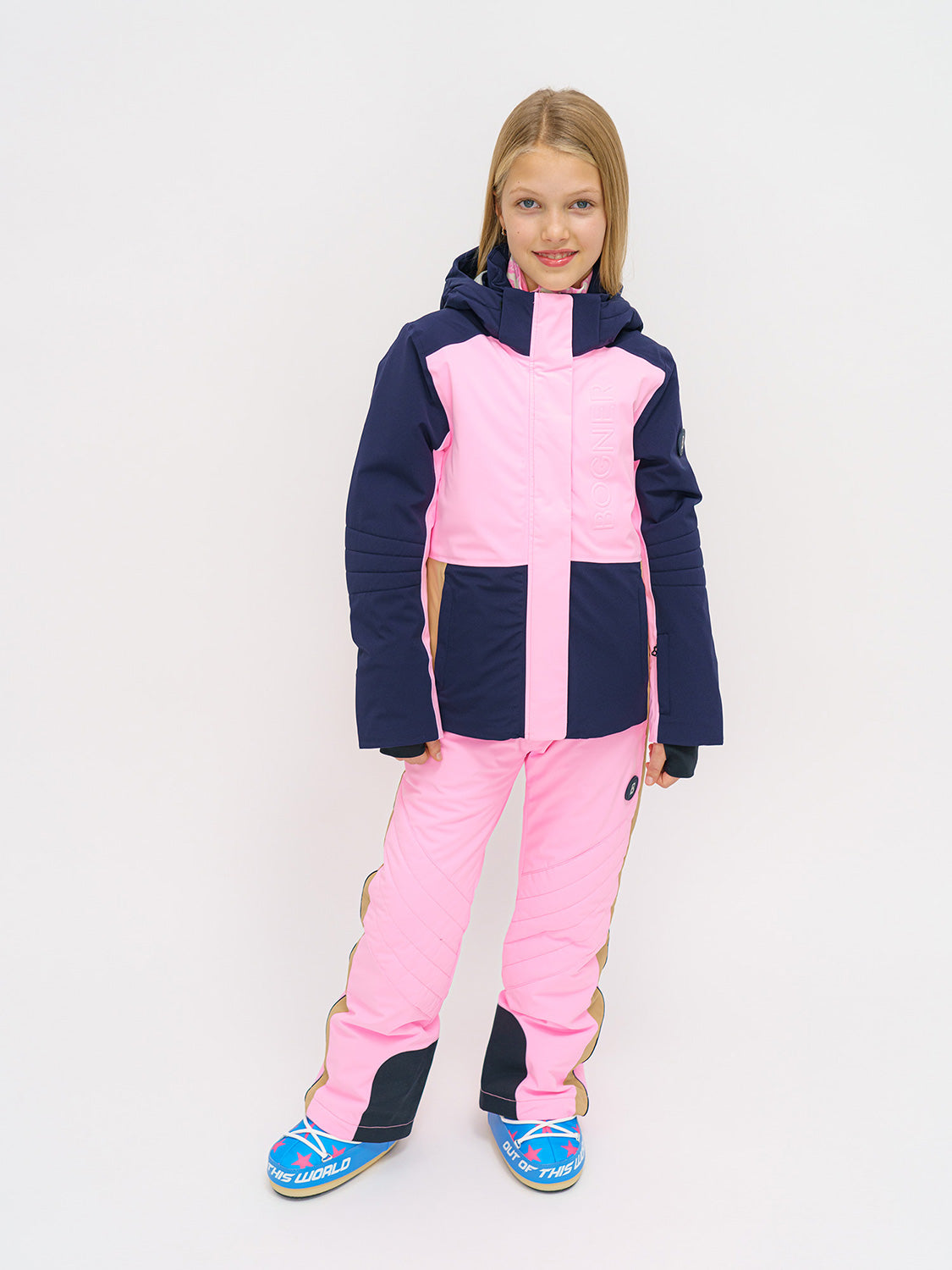 Bogner Kids Ski Jacket Dela-t Blue in Blue 1700853569-6803824820-8.jpg | NICKIS.com