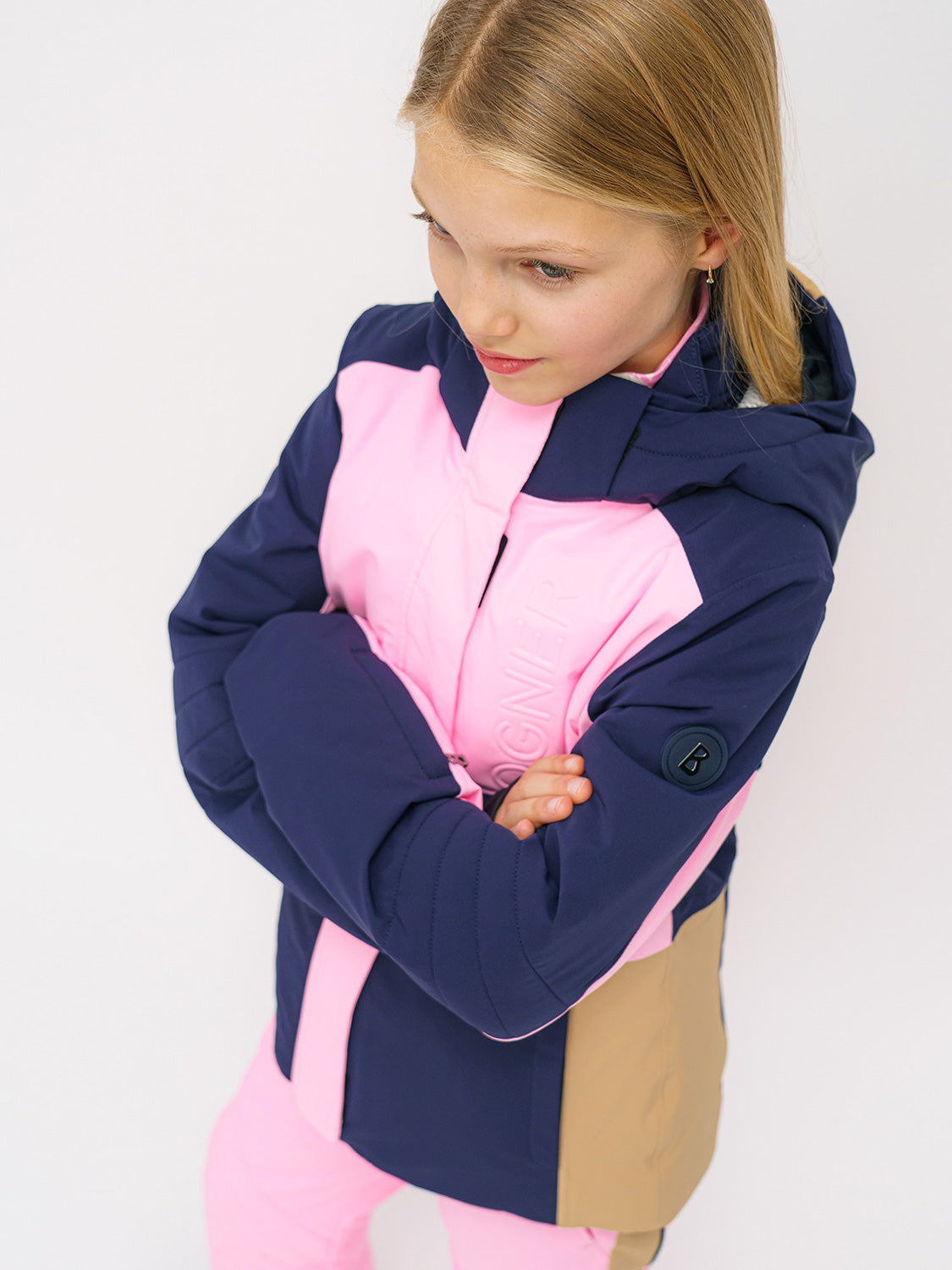 Bogner Kids Ski Jacket Dela-t Blue in Blue 1700853569-6803824820-9.jpg | NICKIS.com