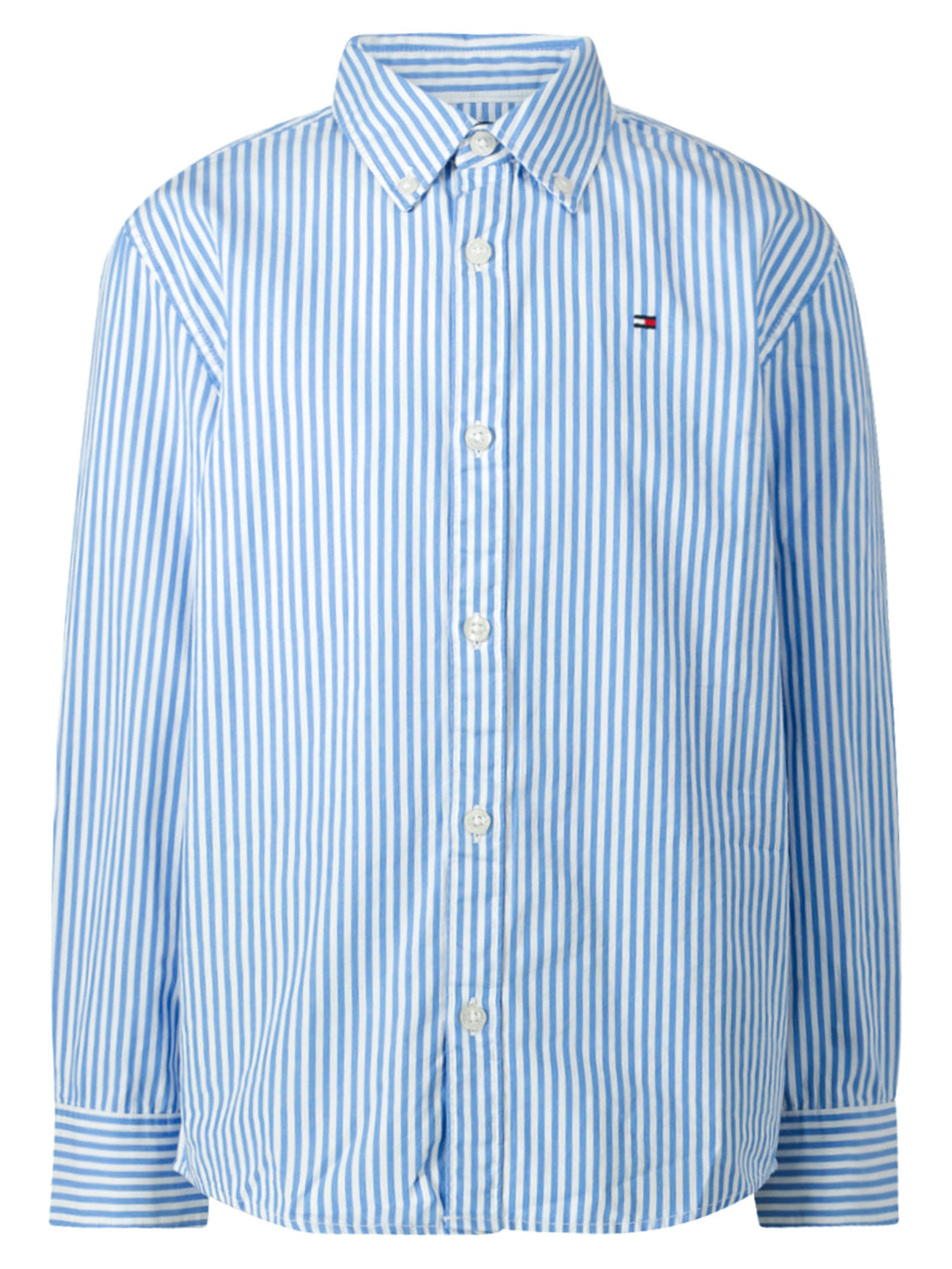 Tommy Hilfiger Kids shirt Blue in Blue 1701093885-6904283026-1.jpg | NICKIS.com