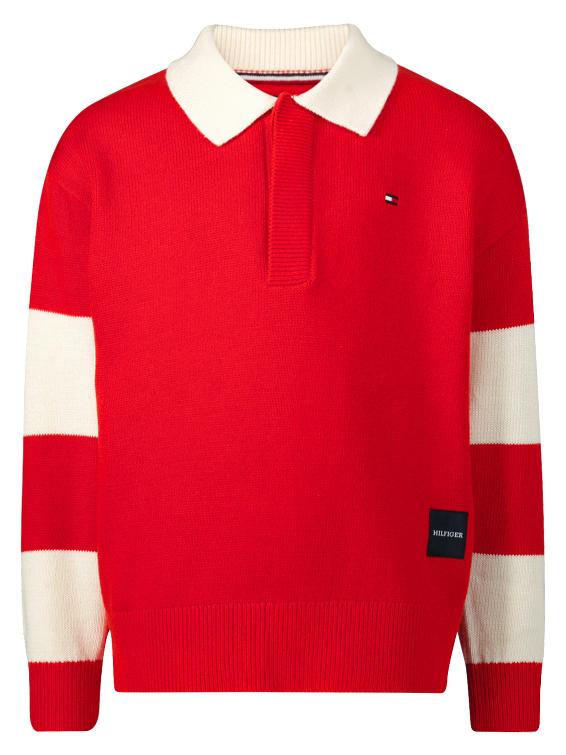 Tommy Hilfiger Kids Sweaters Red in Red 1701093916-6909413479-1.jpg | NICKIS.com