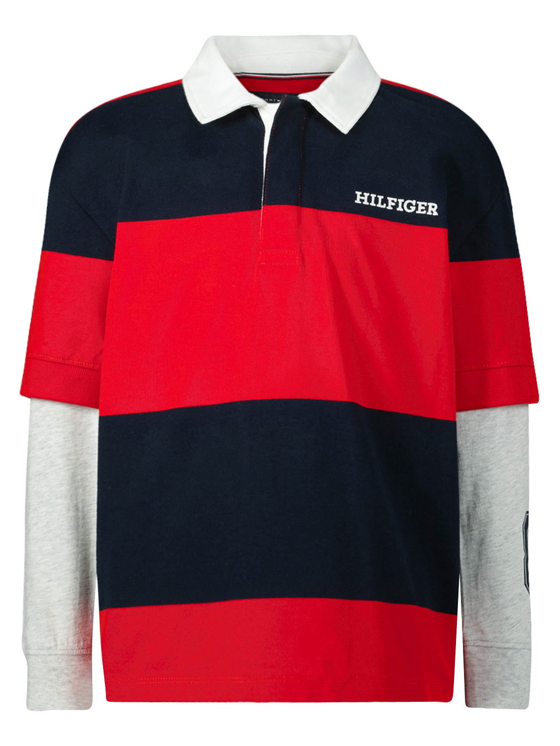 Tommy Hilfiger Kids Polo Shirt Red in Red 1701183992-6906543479-1.jpg | NICKIS.com