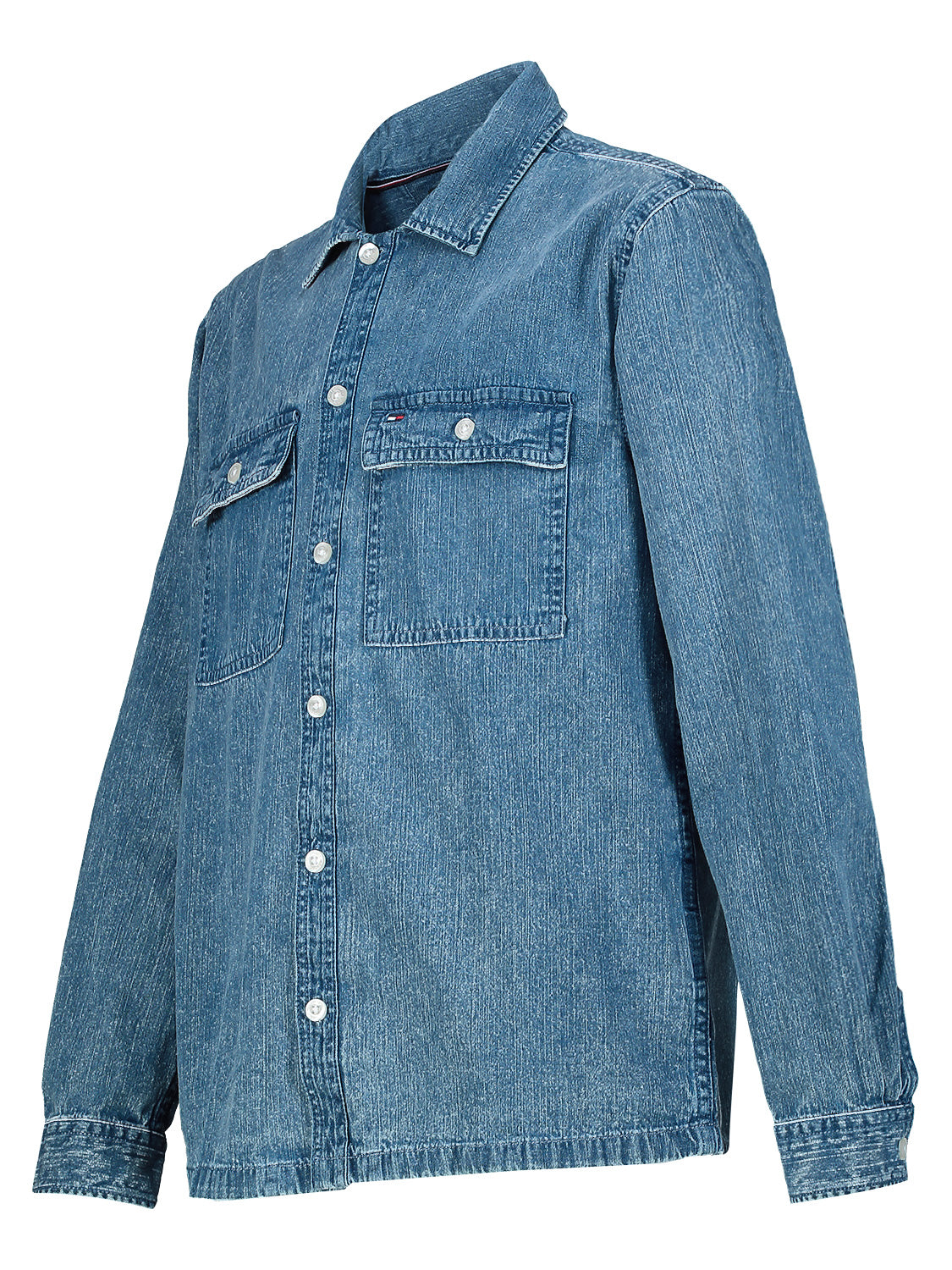 Tommy Hilfiger Kids shirt Blue in Blue 1701187912-6907173624-4.jpg | NICKIS.com