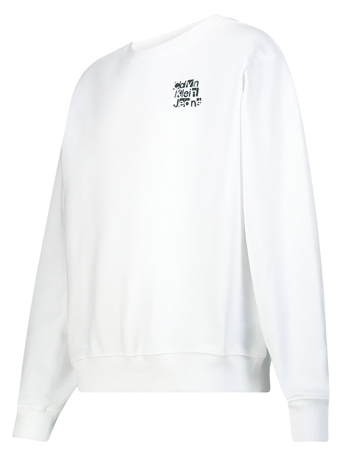 Calvin Klein Kids Sweatshirt White in White 1701698865-6909763968-4.jpg | NICKIS.com