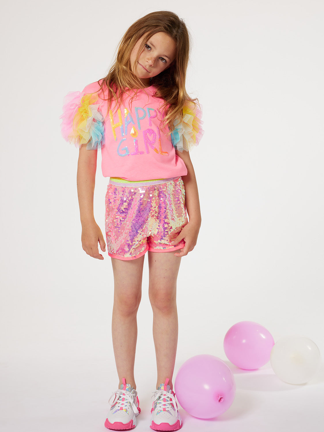 Billieblush Kids t-shirt Neon in Neon 1702031676-6909065340-2.jpg | NICKIS.com