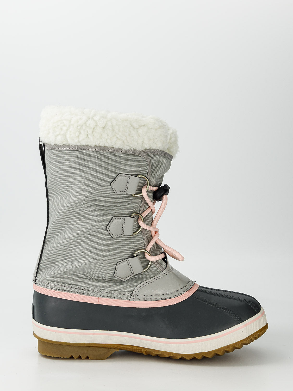 Sorel Kids Boots Yoot Pac Nylon WP Grey in Grey 1702456853-6805676464-2.jpg | NICKIS.com