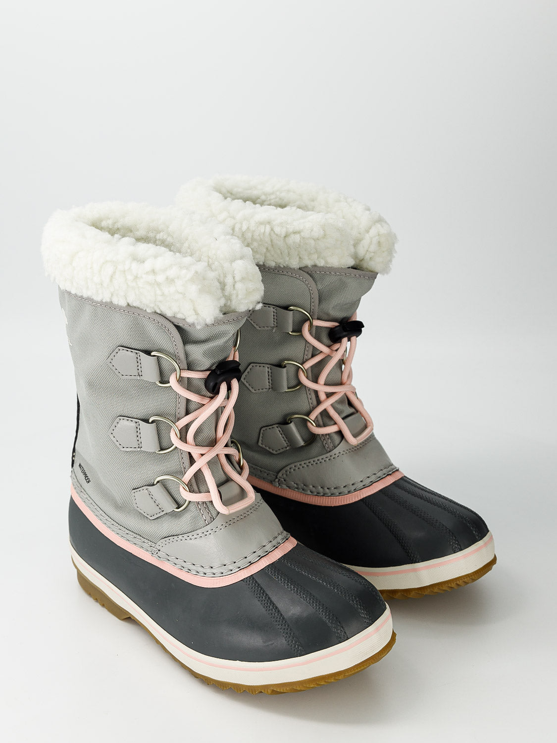 Sorel Kids Boots Yoot Pac Nylon WP Grey in Grey 1702456854-6805676464-5.jpg | NICKIS.com