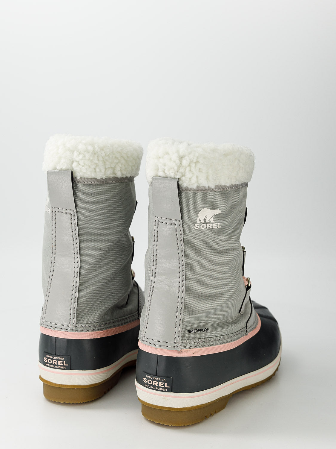 Sorel Kids Boots Yoot Pac Nylon WP Grey in Grey 1702456855-6805676464-6.jpg | NICKIS.com