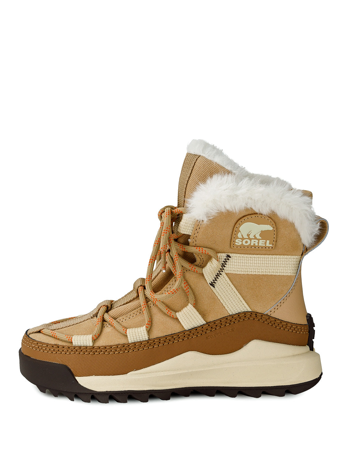 Sorel Kids Boots Ona Rmx Glacy WP Camel in Camel 1702561566-6804737846-1.jpg | NICKIS.com