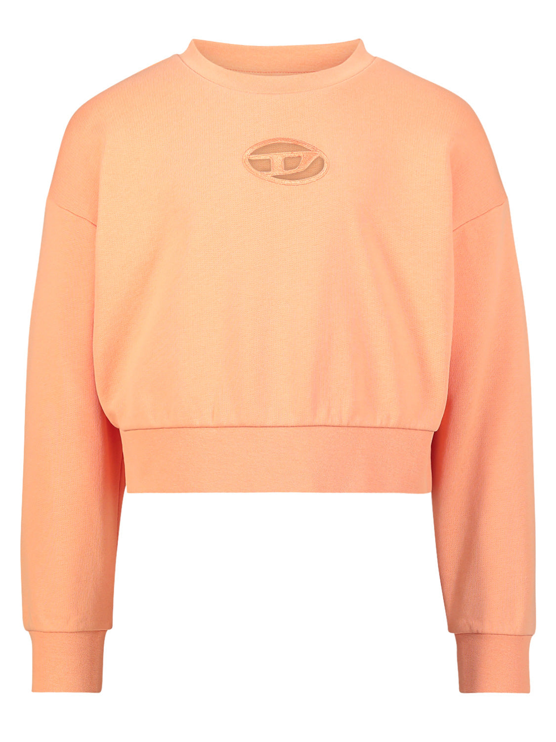 Diesel Kids Sweatshirt Straslium Apricot in Apricot 1702638682-6908235815-1.jpg | NICKIS.com