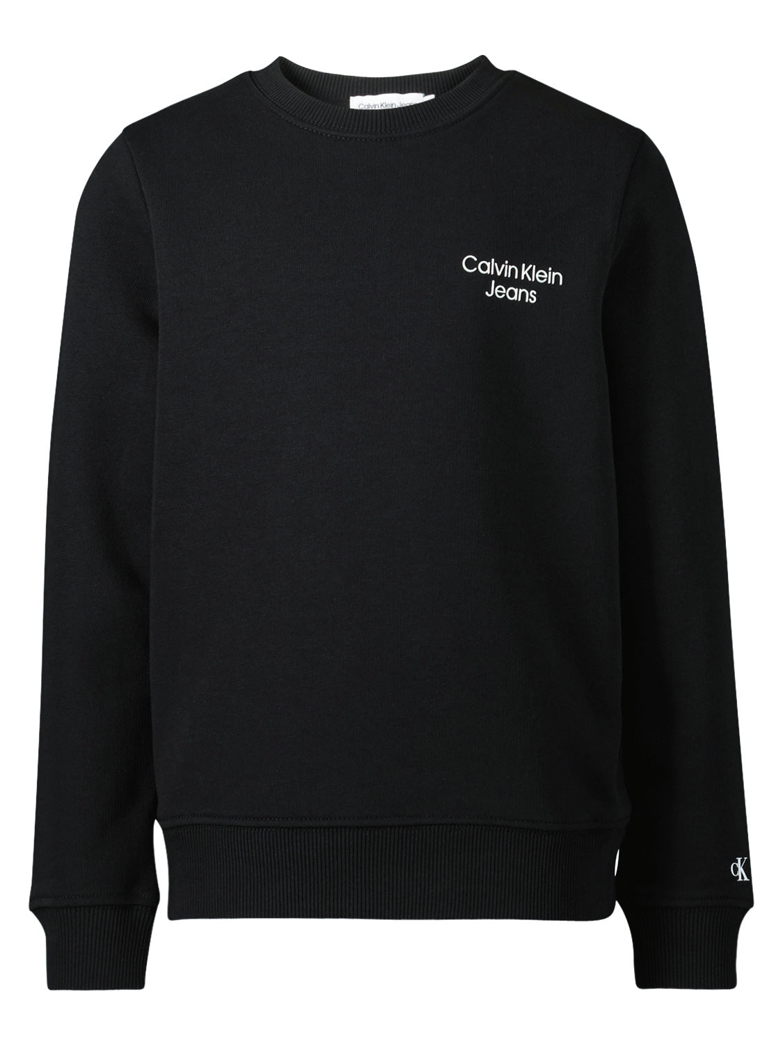 Calvin Klein Kids Sweatshirt Ckj Stack Logo  in  1702907341-6607808371-1.jpg | NICKIS.com