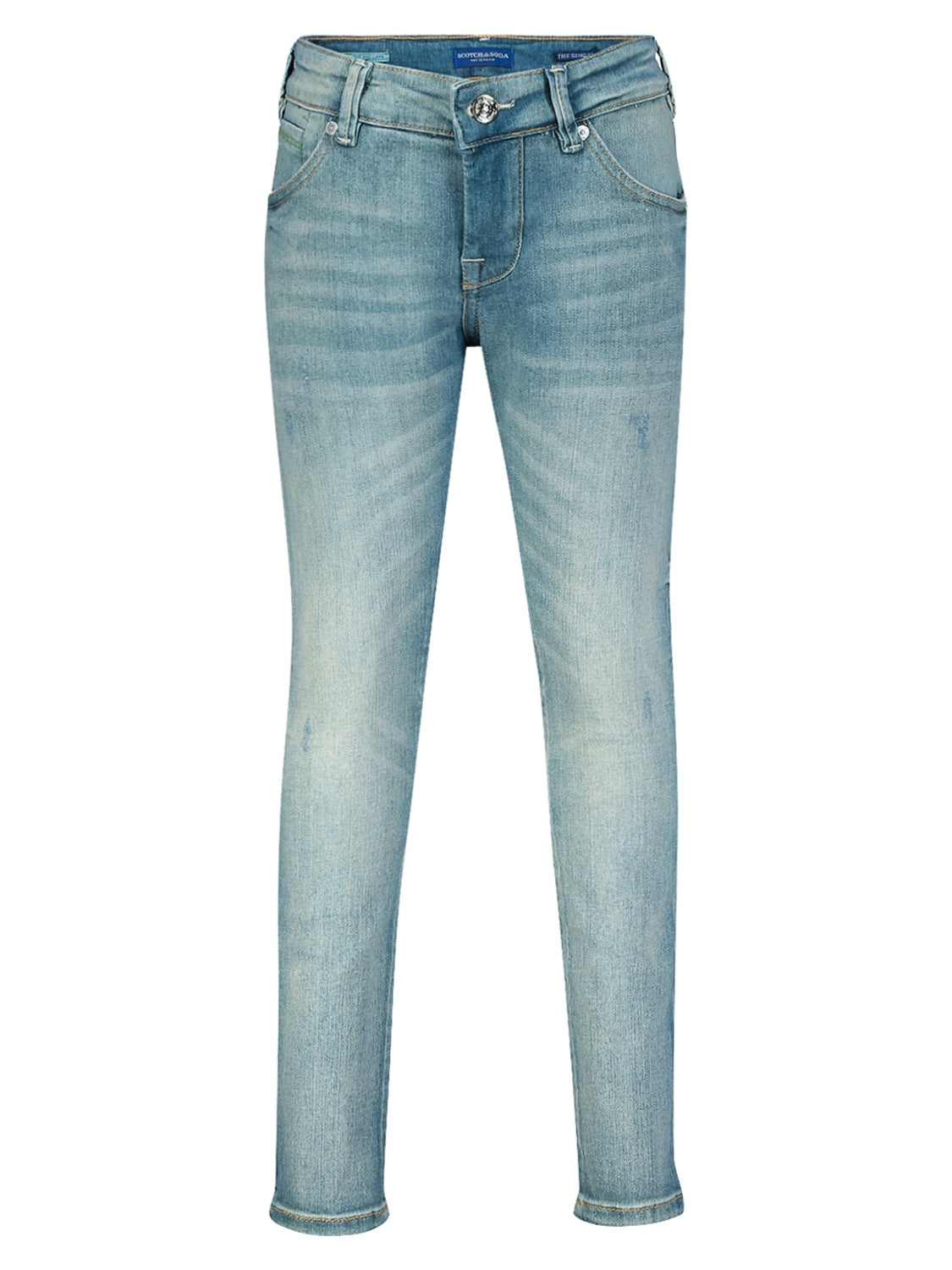 Scotch & Soda Kids jeans The Singel slim tapered Blue in Blue 1703244443-6700900128-1.jpg | NICKIS.com