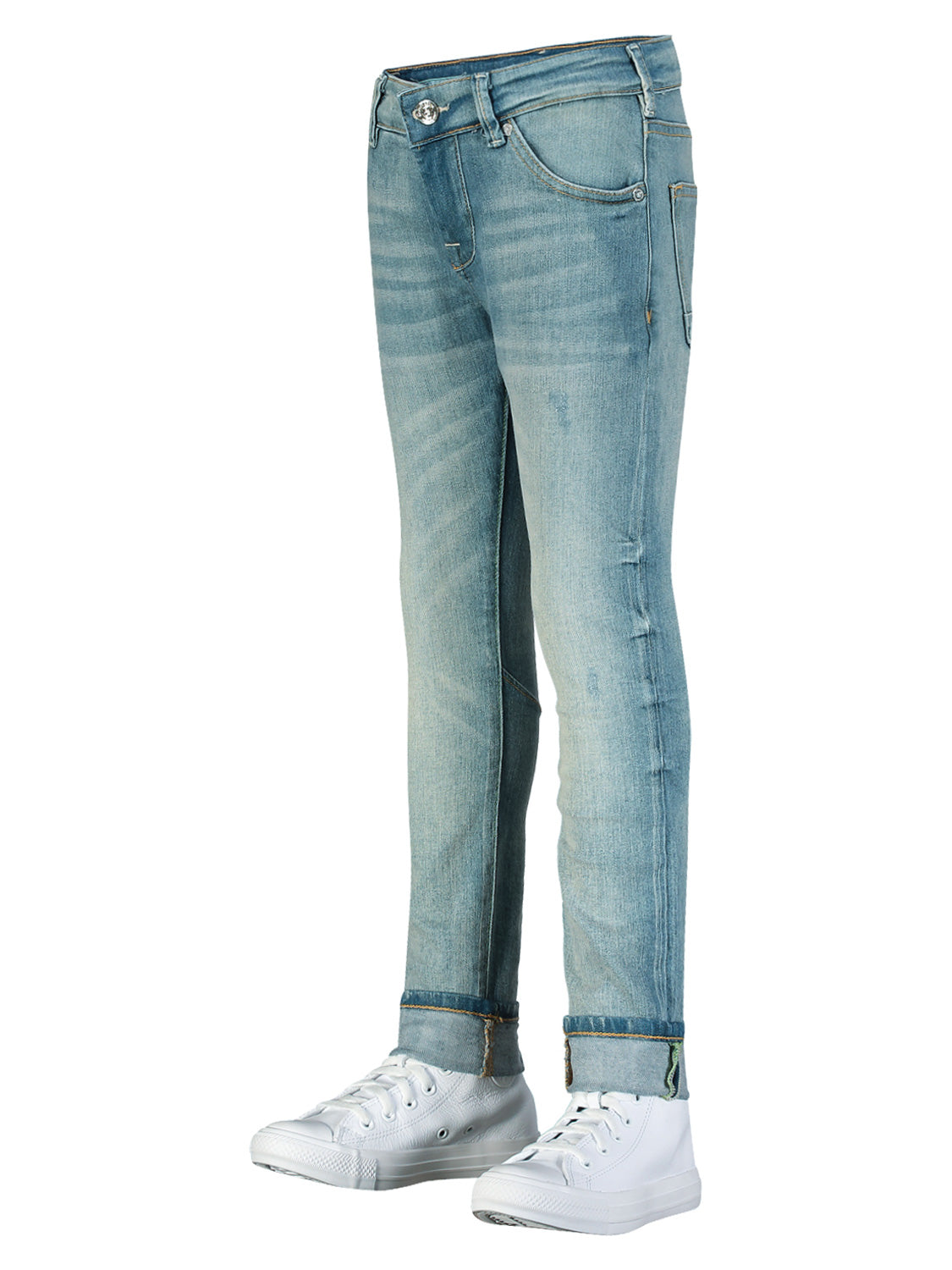 Scotch & Soda Kids jeans The Singel slim tapered Blue in Blue 1703244444-6700900128-5.jpg | NICKIS.com