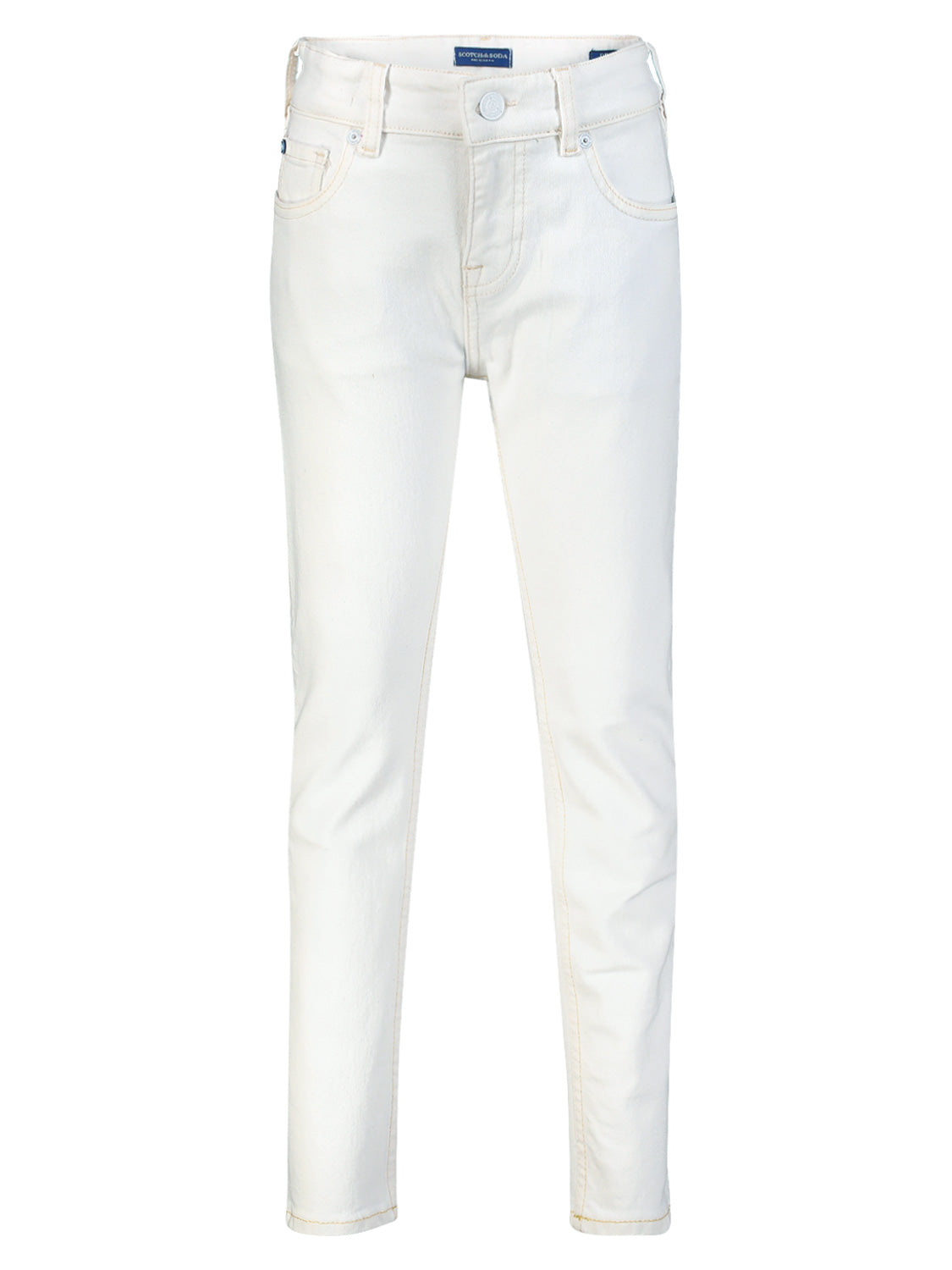 Scotch & Soda Kids jeans Dean loose tapered White in White 1703244449-6701816586-1.jpg | NICKIS.com