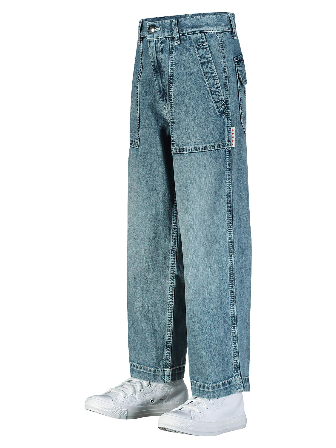 Marni Kids jeans Blue in Blue 1703244452-6701849484-5.jpg | NICKIS.com