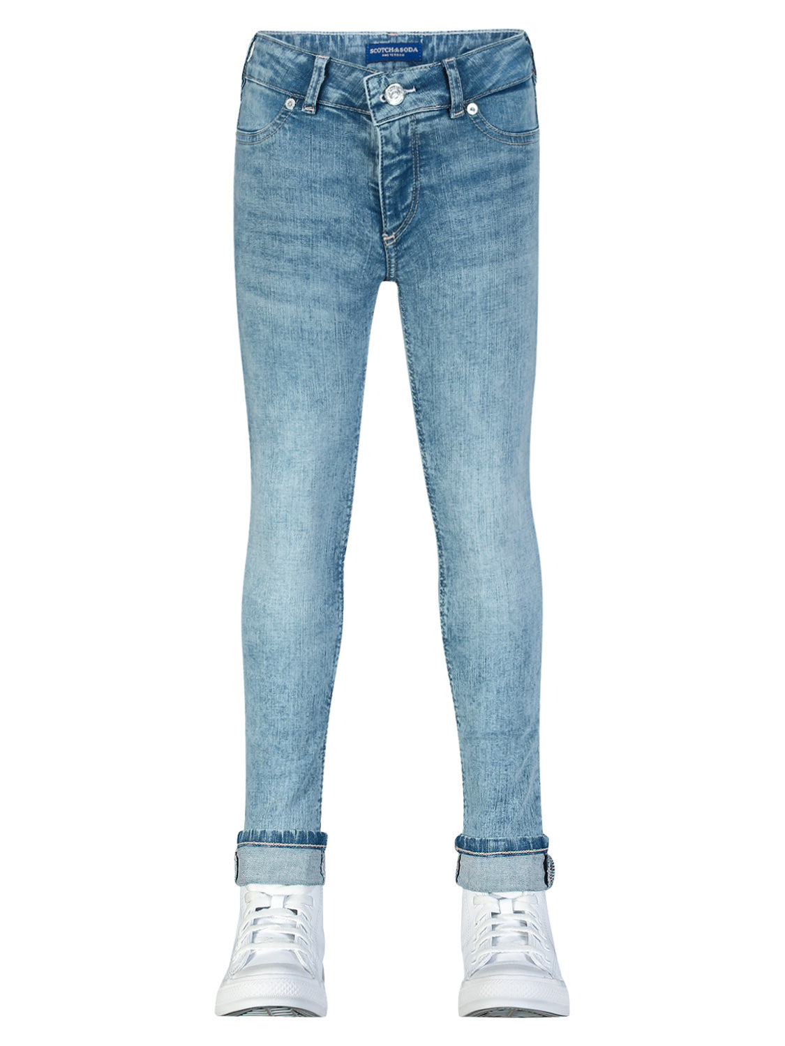 Scotch & Soda Kids jeans Milou skinny jeans Blue in Blue 1703244482-6708299096-4.jpg | NICKIS.com