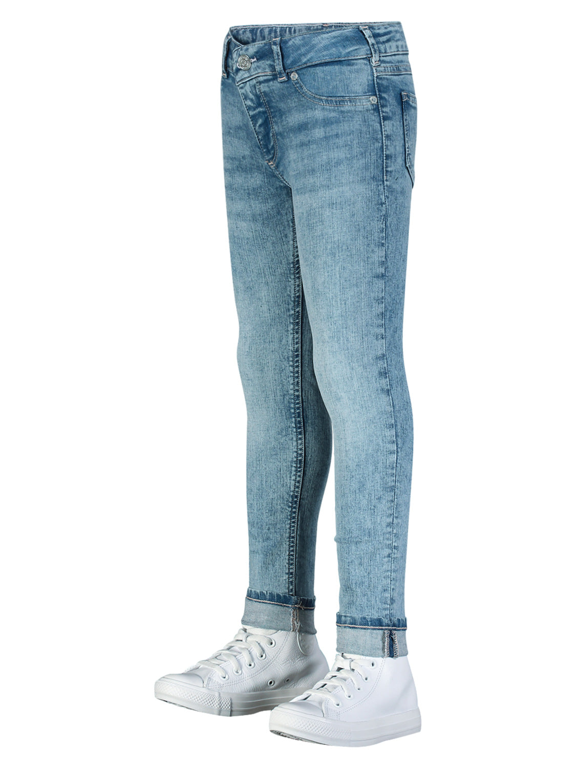 Scotch & Soda Kids jeans Milou skinny jeans Blue in Blue 1703244482-6708299096-5.jpg | NICKIS.com