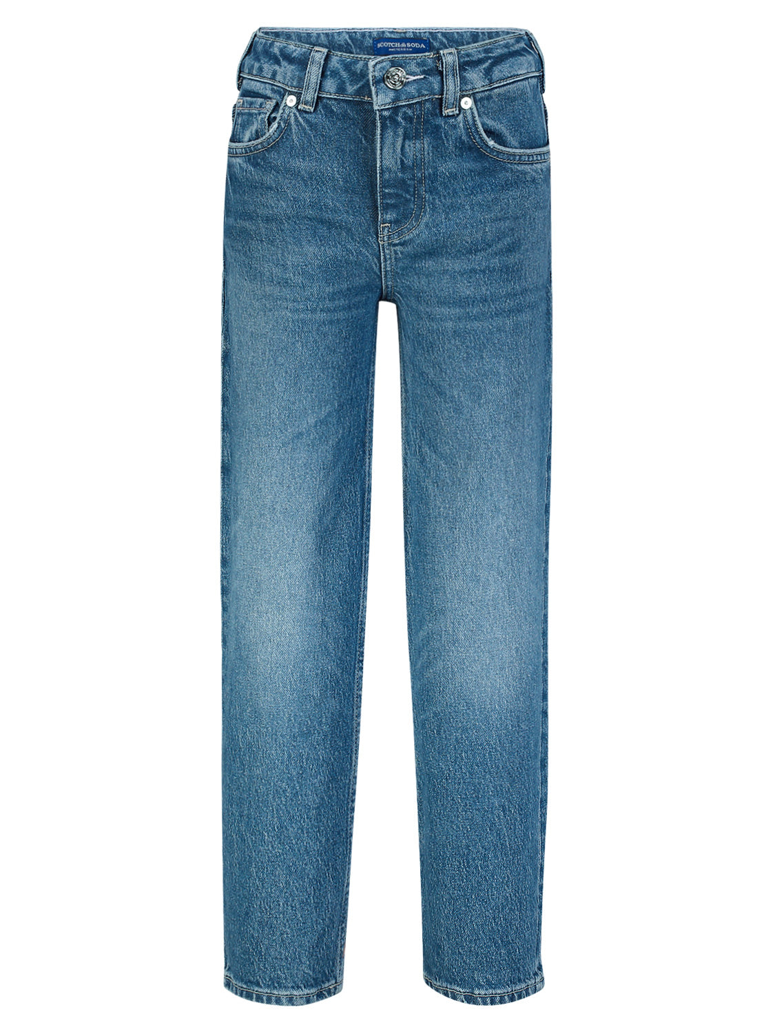 Scotch & Soda Kids jeans The Sky straight Blue in Blue 1703244484-6709934142-1.jpg | NICKIS.com