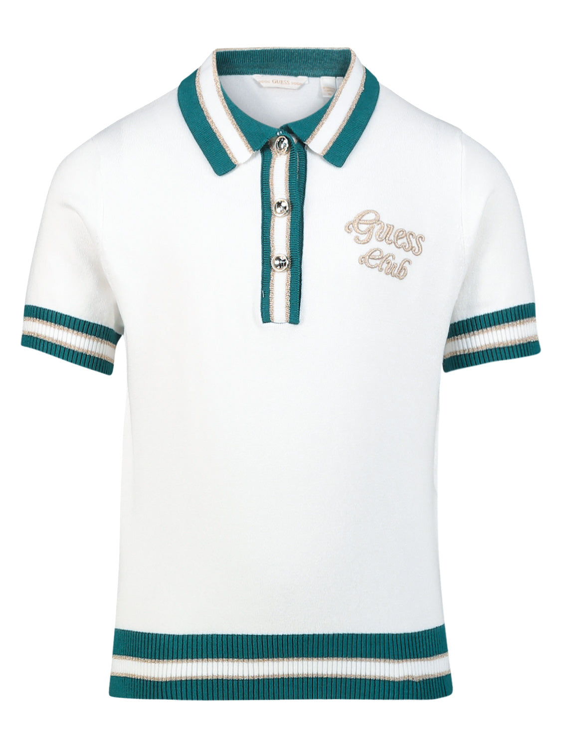 Guess Kids Polo Shirt White in White 1703244499-6901869294-1.jpg | NICKIS.com