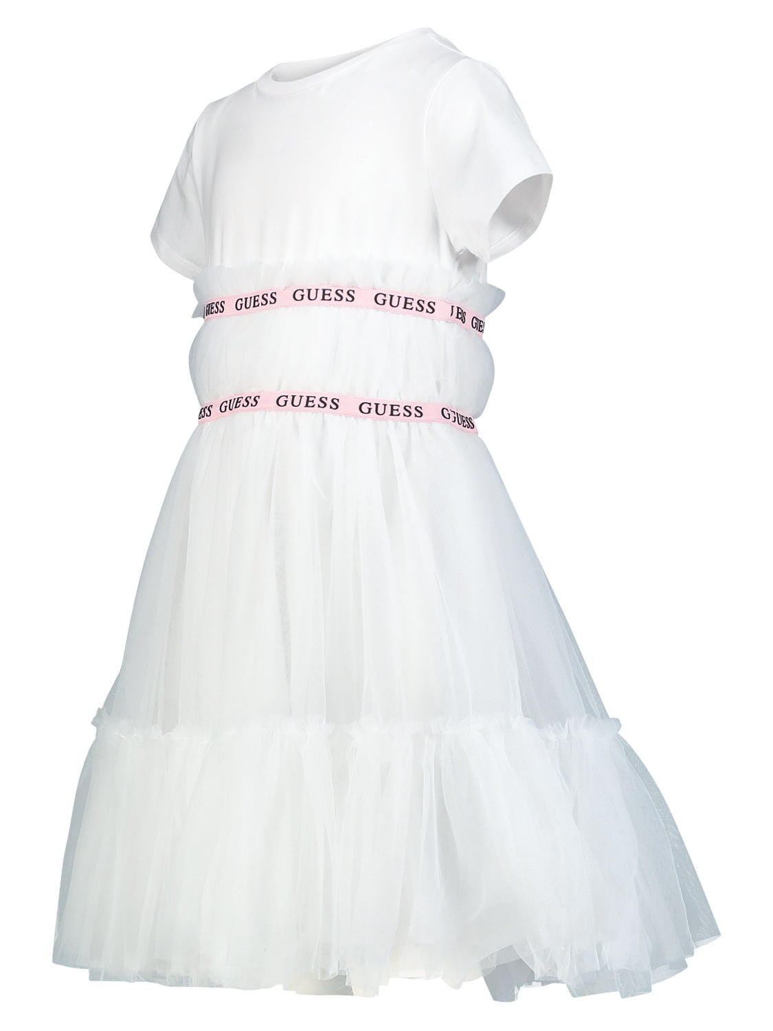 Guess Kids dress White in White 1703244511-6905490893-4.jpg | NICKIS.com