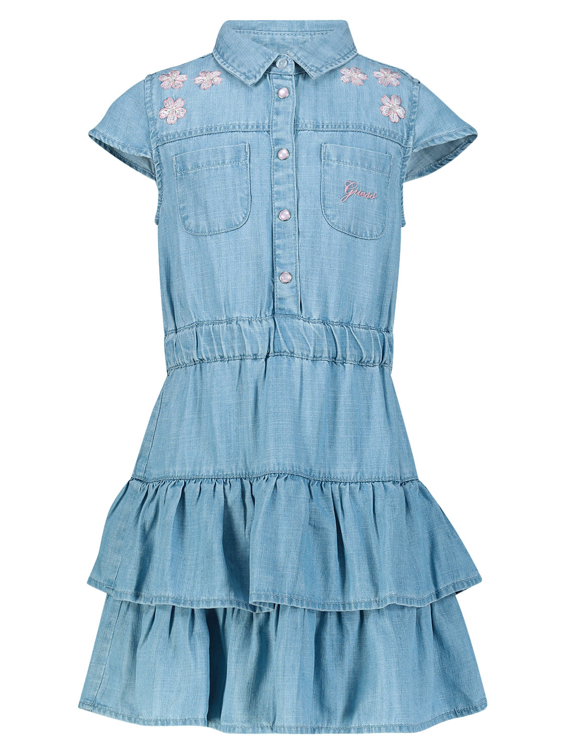 Guess Kids dress Blue in Blue 1703244522-6907689029-1.jpg | NICKIS.com