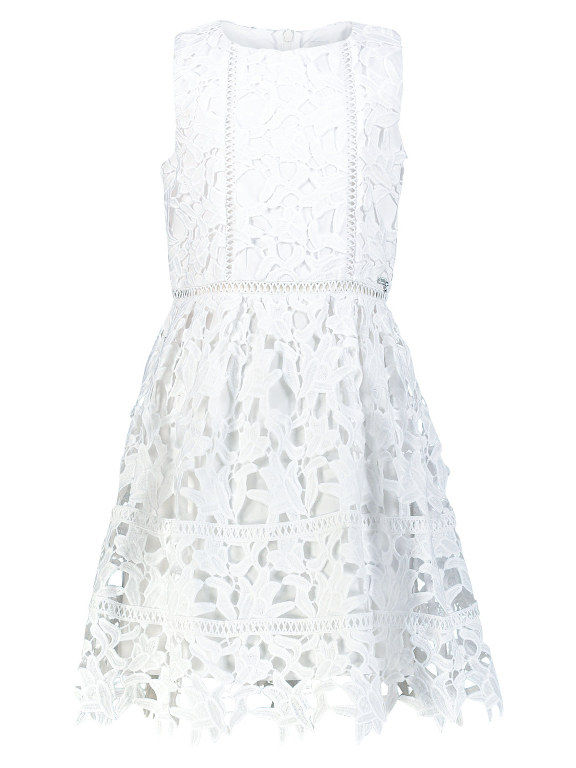 Guess Kids dress White in White 1703244532-6909068970-1.jpg | NICKIS.com