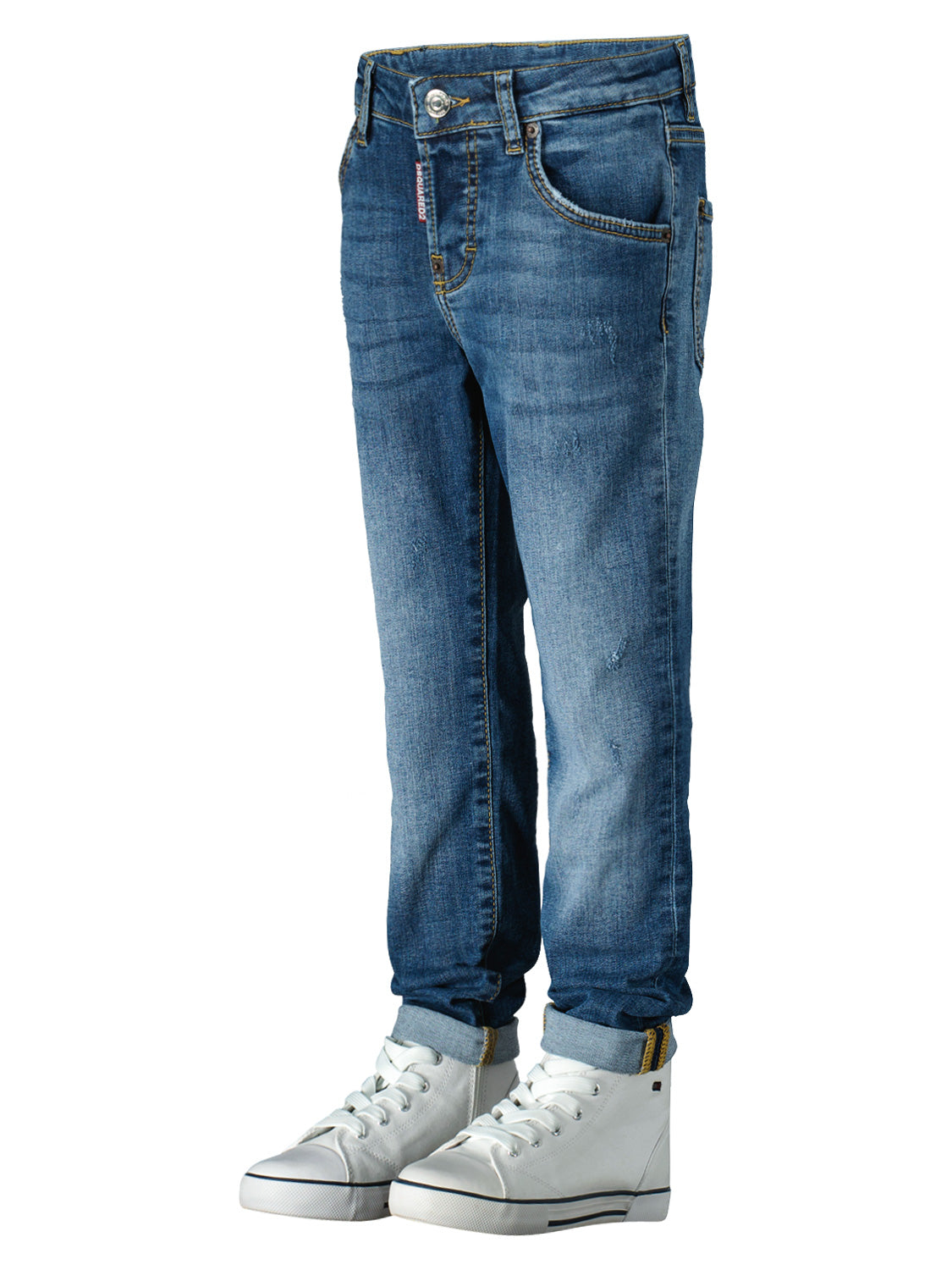 DSQUARED2 Kids jeans Cool Guy Blue in Blue 1703256108-6804862532-5.jpg | NICKIS.com