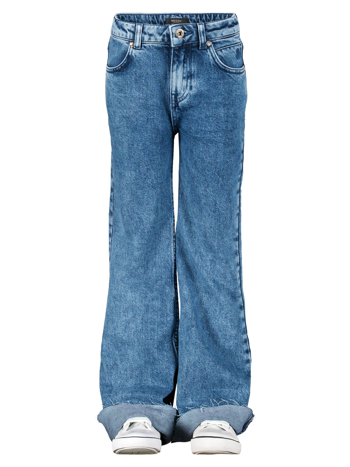 NIK&NIK Kids jeans Fiori Blue in Blue 1703256119-6807546612-4.jpg | NICKIS.com