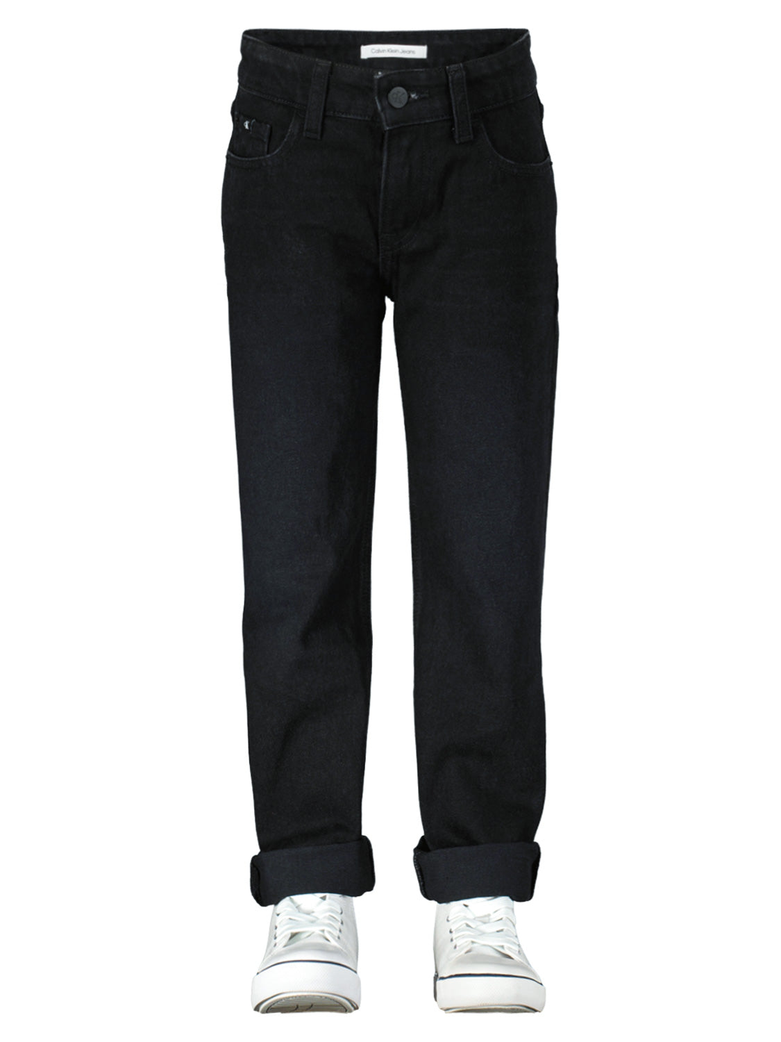 Calvin Klein Kids jeans Regular Straight Washed Black  in  1703256121-6808481930-4.jpg | NICKIS.com