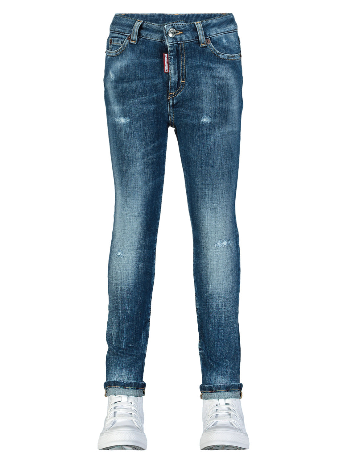 DSQUARED2 Kids jeans Blue in Blue 1703675070-6608754742-4.jpg | NICKIS.com