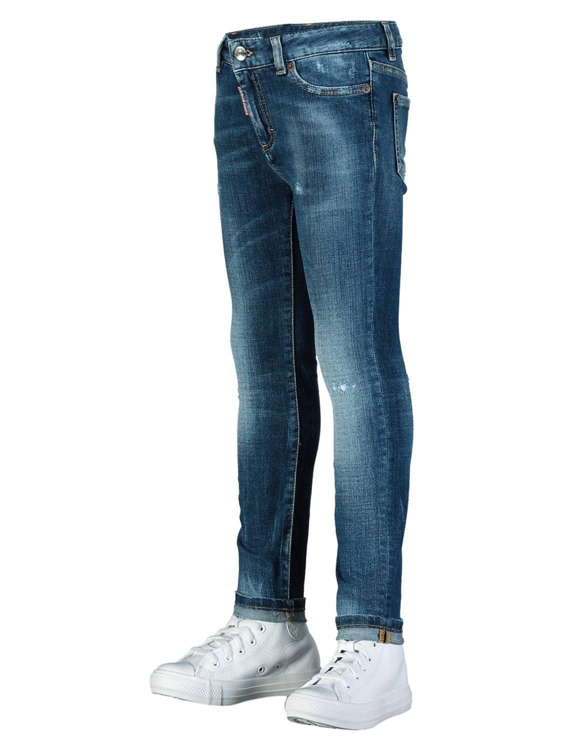 DSQUARED2 Kids jeans Blue in Blue 1703675071-6608754742-5.jpg | NICKIS.com