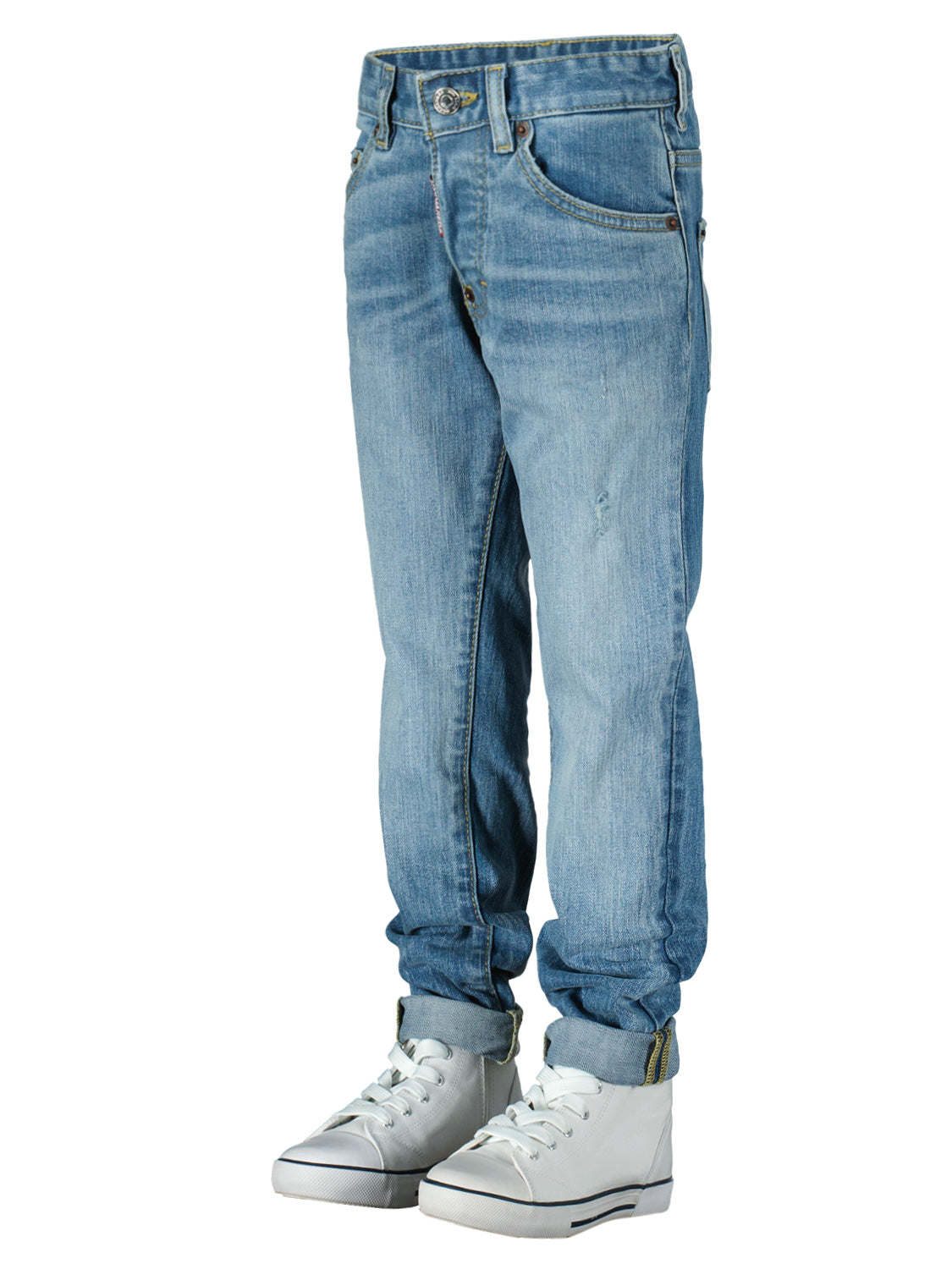 DSQUARED2 Kids jeans Skater Jean Blue in Blue 1703678865-6702206900-5.jpg | NICKIS.com