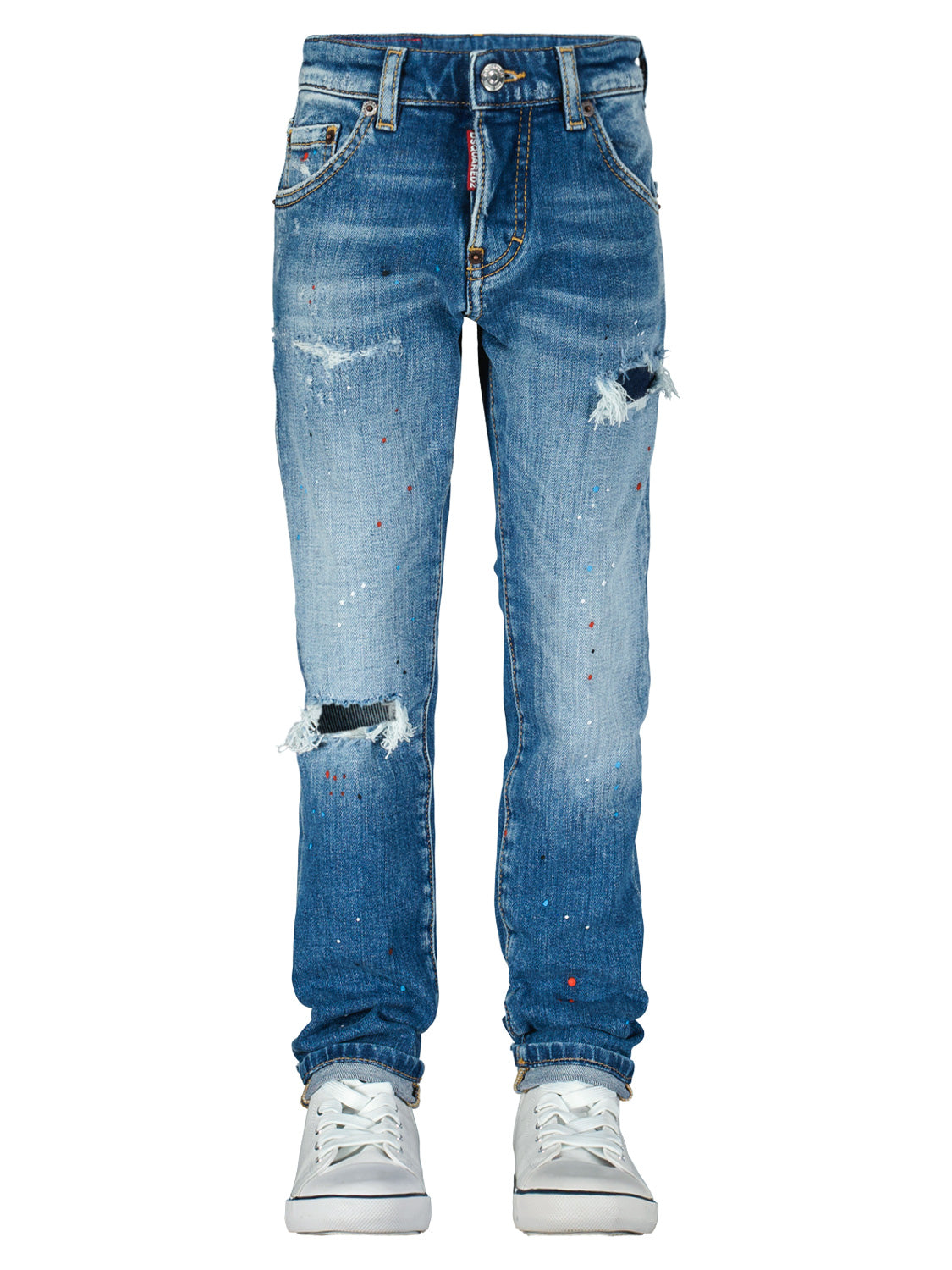 DSQUARED2 Kids jeans Cool Guy Jean Blue in Blue 1703678867-6703414642-4.jpg | NICKIS.com