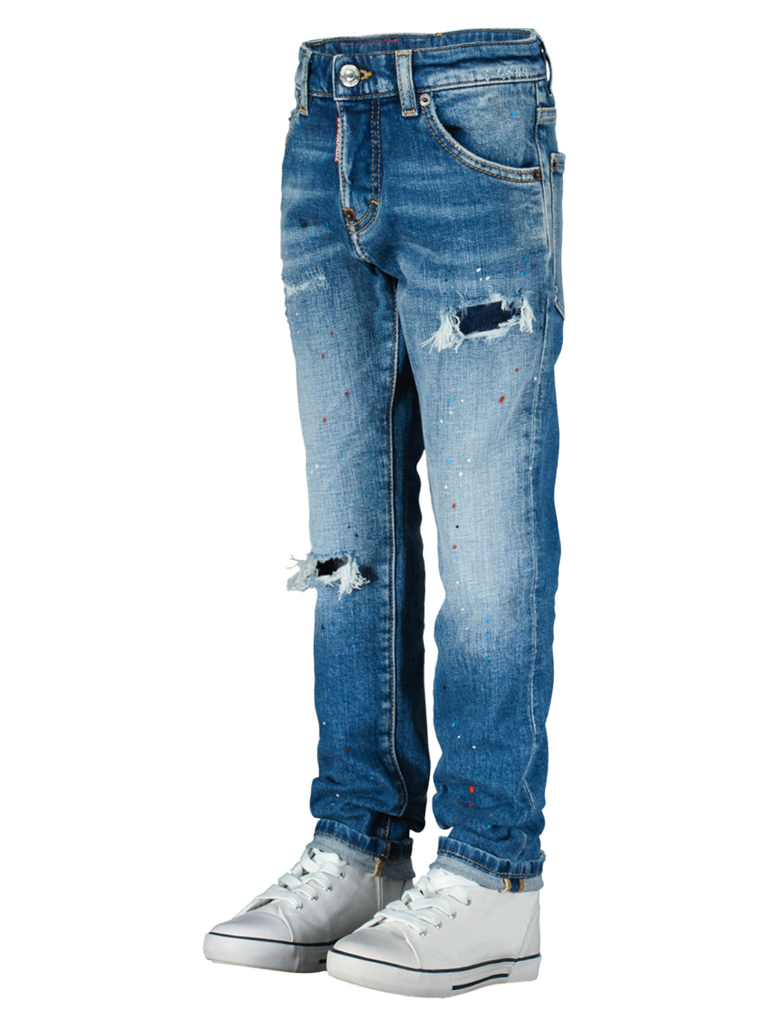 DSQUARED2 Kids jeans Cool Guy Jean Blue in Blue 1703678867-6703414642-5.jpg | NICKIS.com