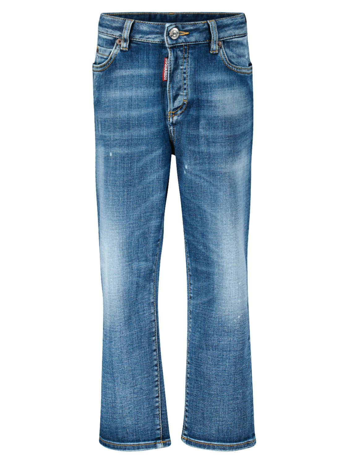 DSQUARED2 Kids jeans Boston Jean Blue in Blue 1703678896-6707709172-1.jpg | NICKIS.com