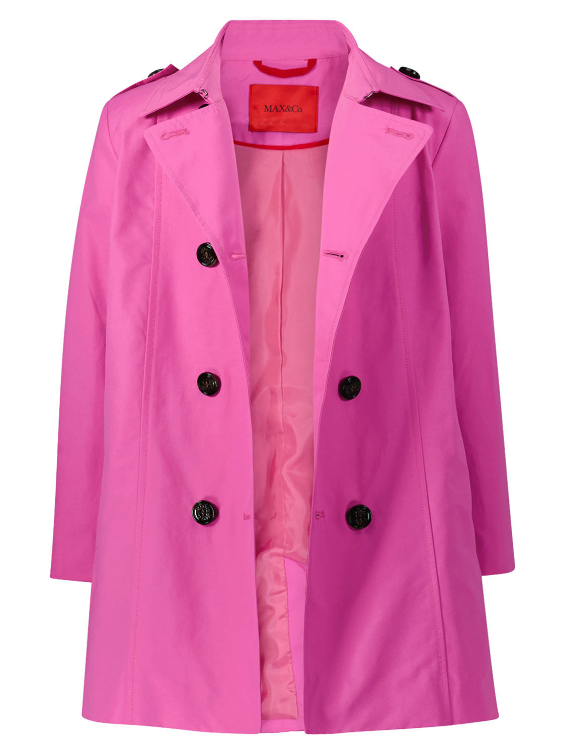 MAX&Co. Kids Trenchcoat Fuchsia in Fuchsia 1704204332-6908275225-4.jpg | NICKIS.com