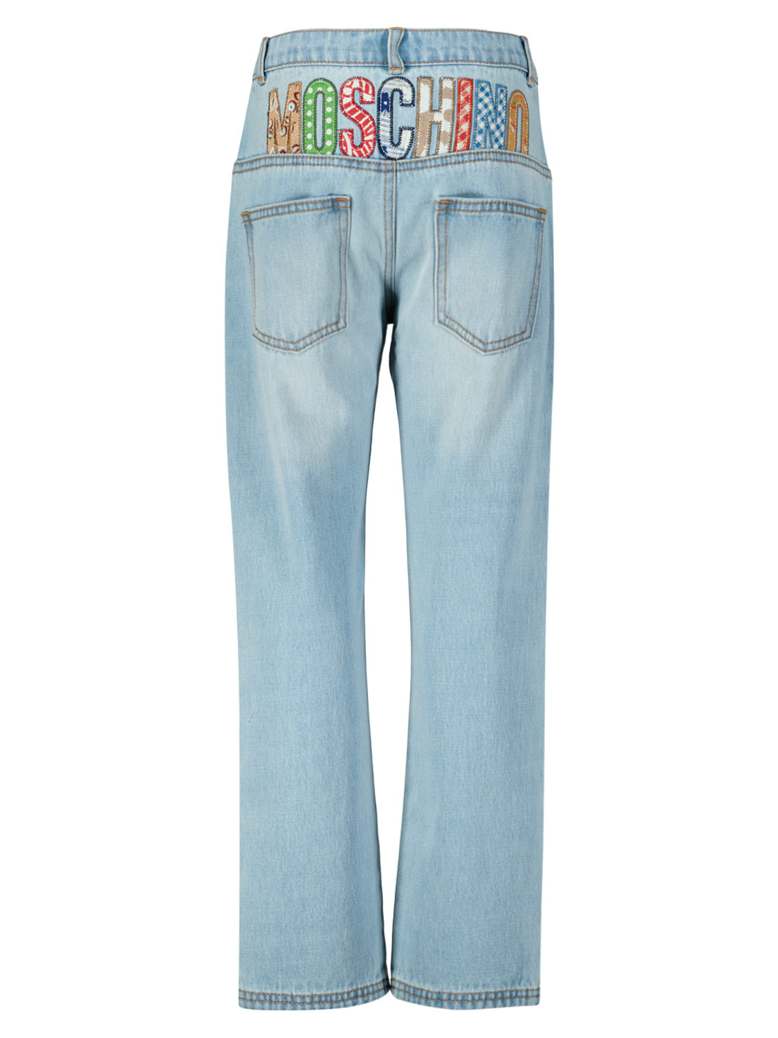 Moschino Kids jeans Blue in Blue 1704205575-6601008686-4.jpg | NICKIS.com