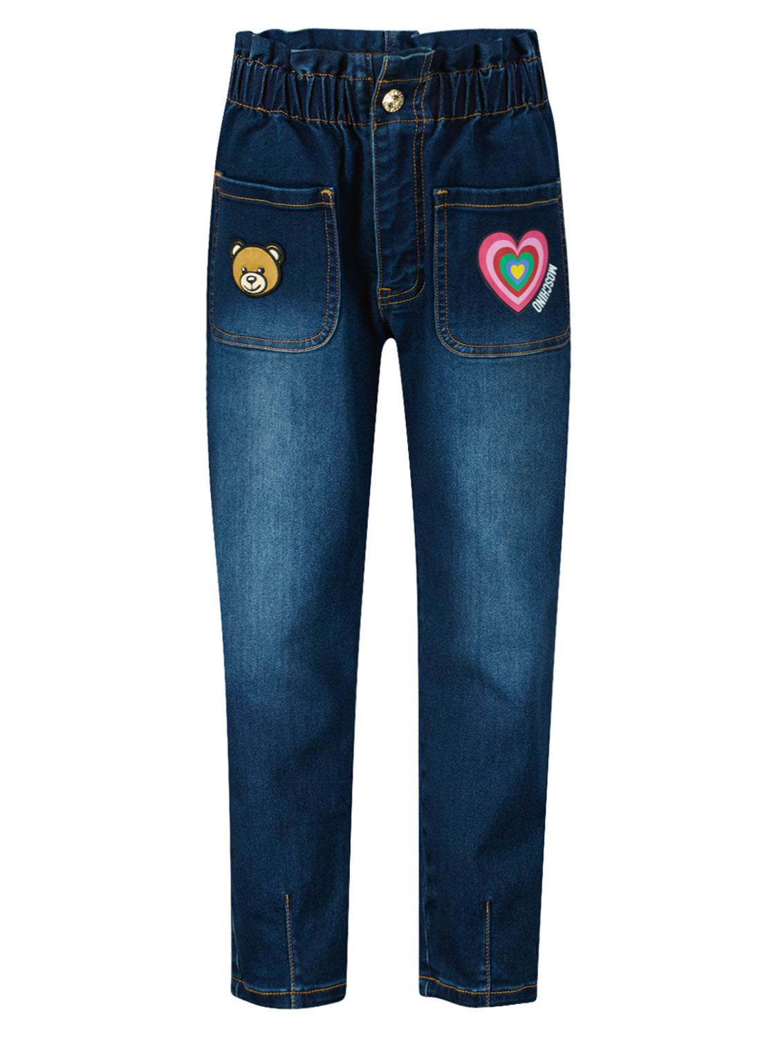 Moschino Kids jeans Blue in Blue 1704205600-6604558222-1.jpg | NICKIS.com