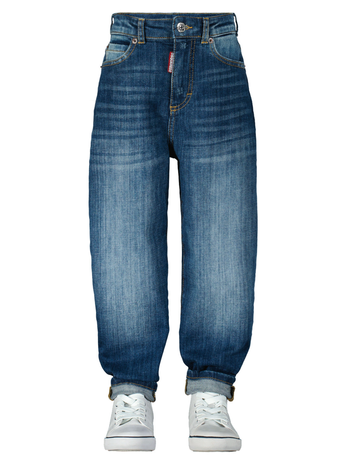 DSQUARED2 Kids jeans Blue in Blue 1704205608-6605920893-4.jpg | NICKIS.com