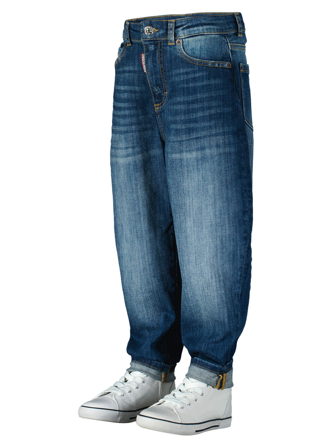 DSQUARED2 Kids jeans Blue in Blue 1704205608-6605920893-5.jpg | NICKIS.com