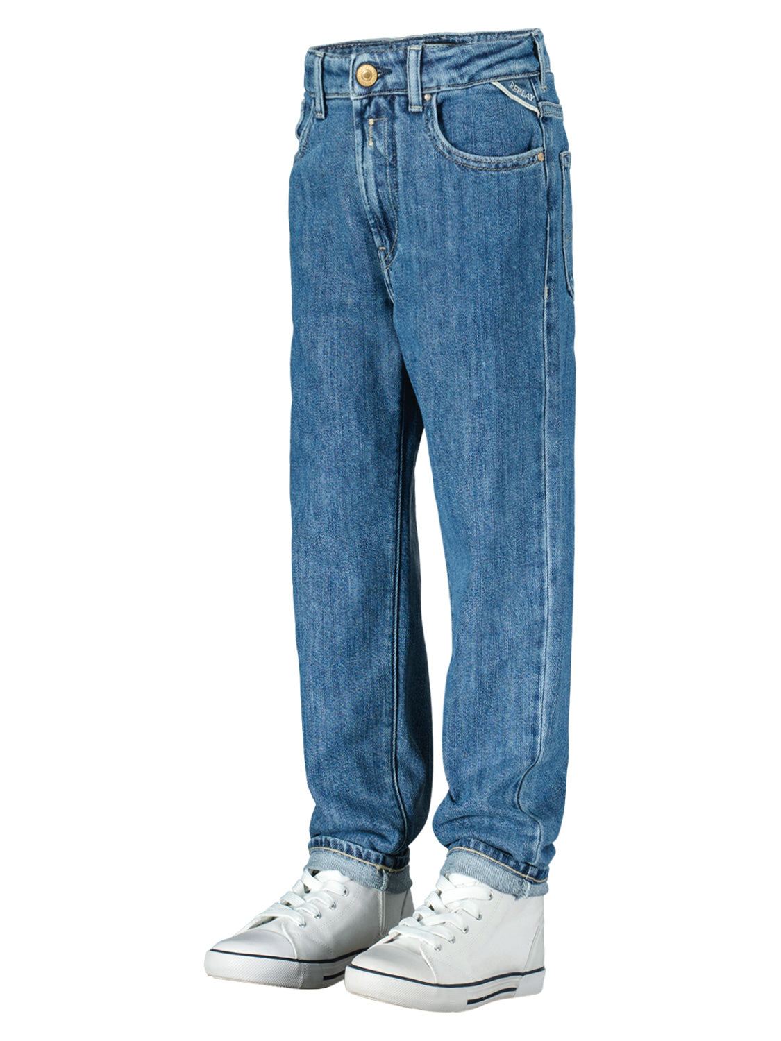 Replay & Sons Kids jeans Jorgi Blue in Blue 1704205626-6608965034-5.jpg | NICKIS.com