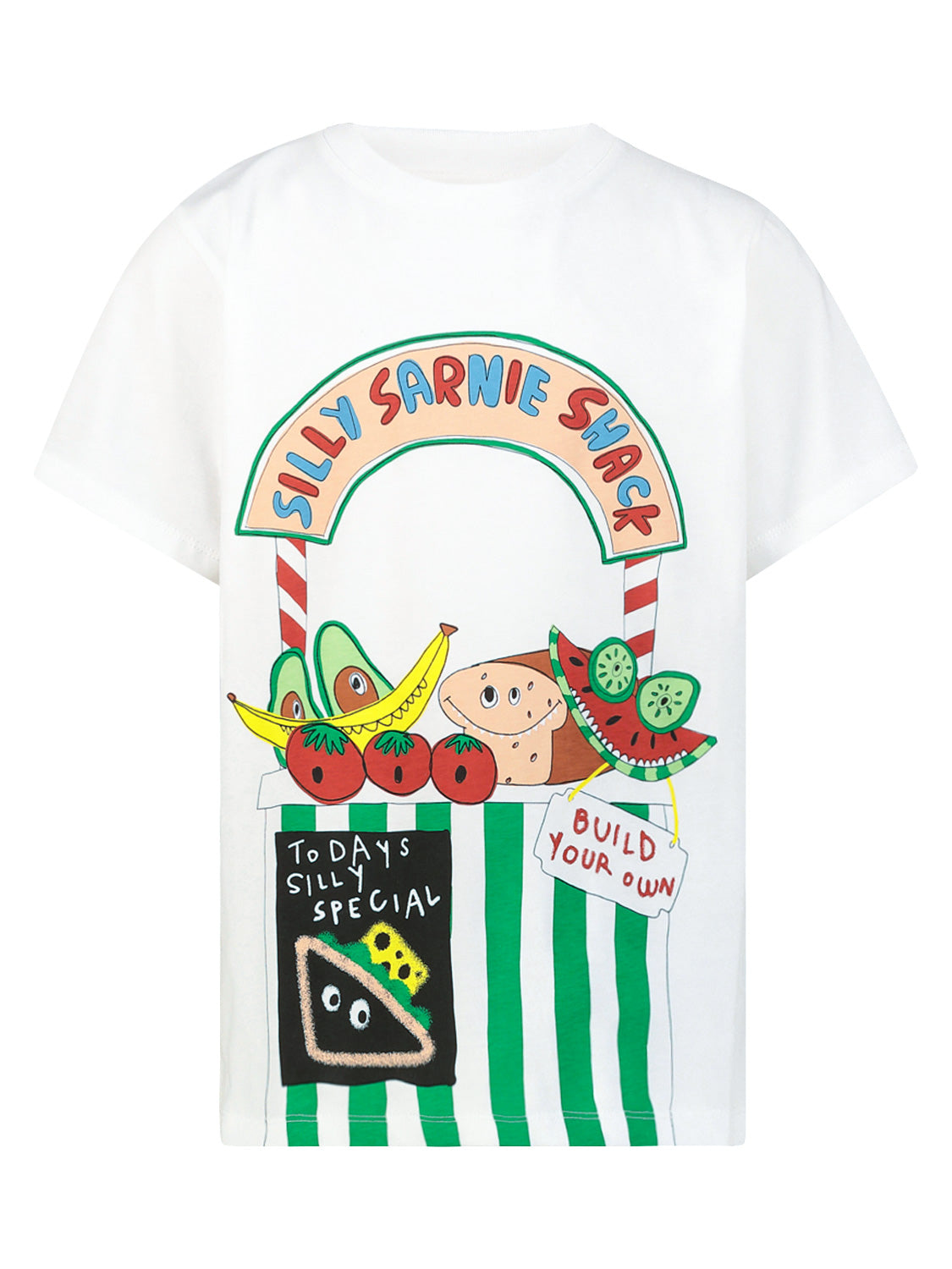 Stella McCartney Kids Kids t-shirt White in White 1704807326-6909697243-1.jpg | NICKIS.com