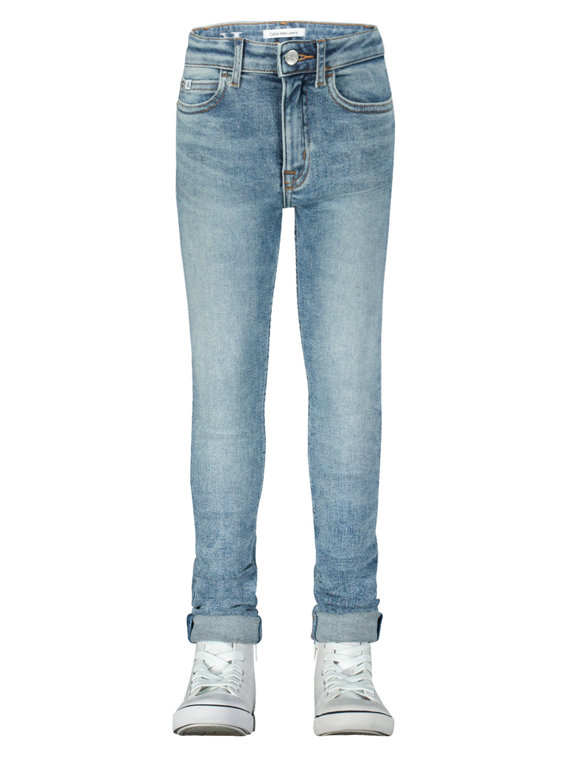 Calvin Klein Kids jeans Skinny Mr Fresh Rive Blue in Blue 1704989174-6906979606-4.jpg | NICKIS.com